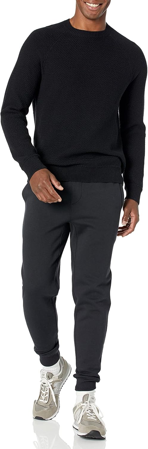 Thumbnail 4 de Amazon Essentials Herren Oversize-Pullover mit Rundhalsausschnitt aus strukturierter Baumwolle