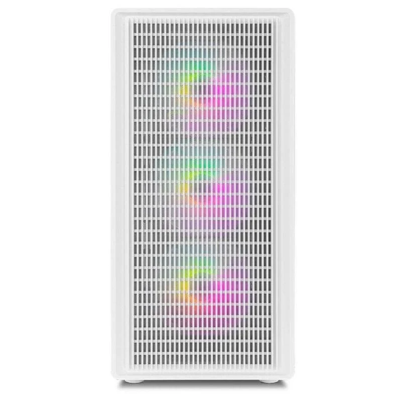 Thumbnail 3 de Semitorre NOX Infinity IOTA Mesh ARGB Blanco: refrigeración avanzada y visión del hardware en 4 ventiladores