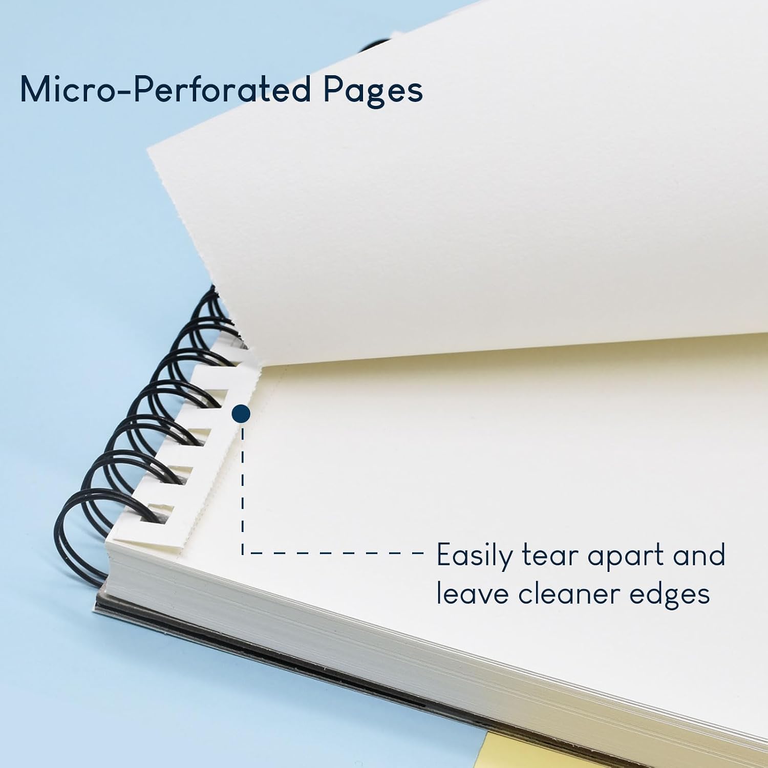 Thumbnail 6 de Stationery Island Skizzenbuch A5 mit 180 g/m² Zeichenpapier, 100 Seiten, spiralgebunden