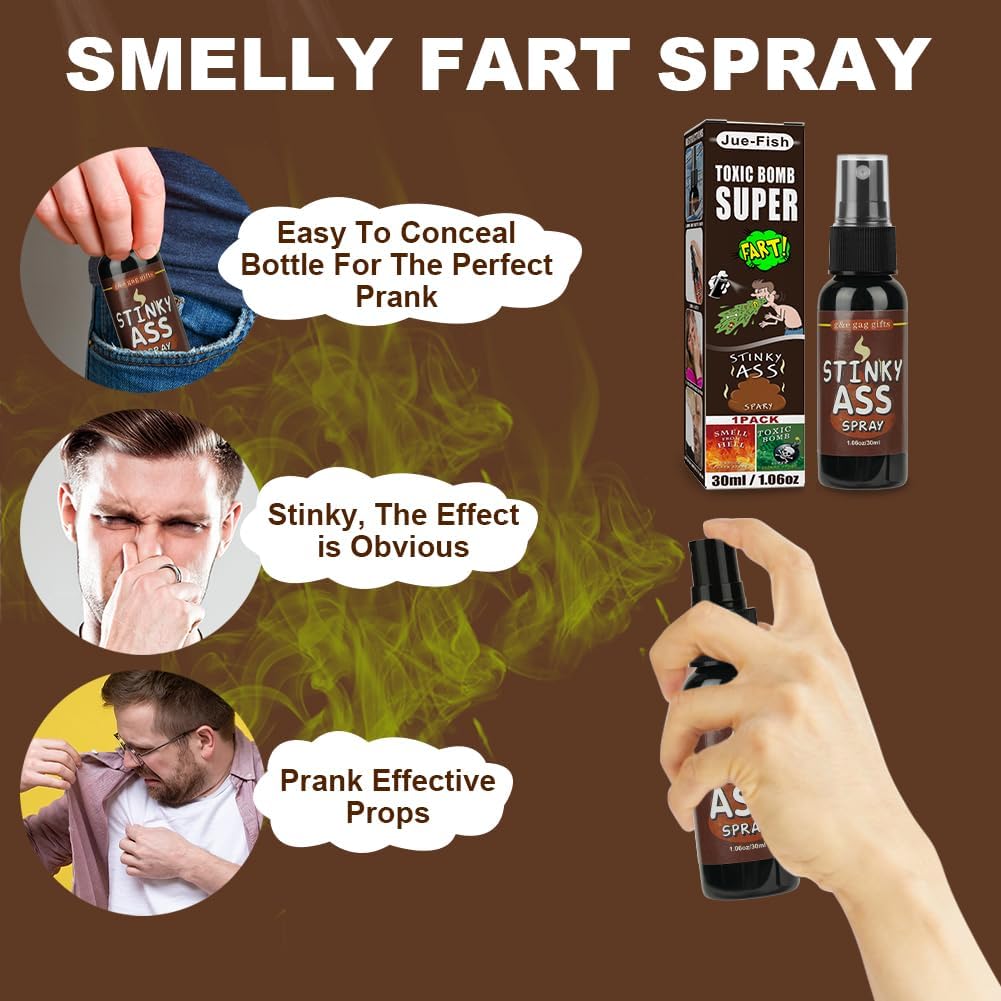 Thumbnail 3 de OSDUE P-YC20240226-A geurgrap-spray 30 ml voor fopgrappen binnenshuis