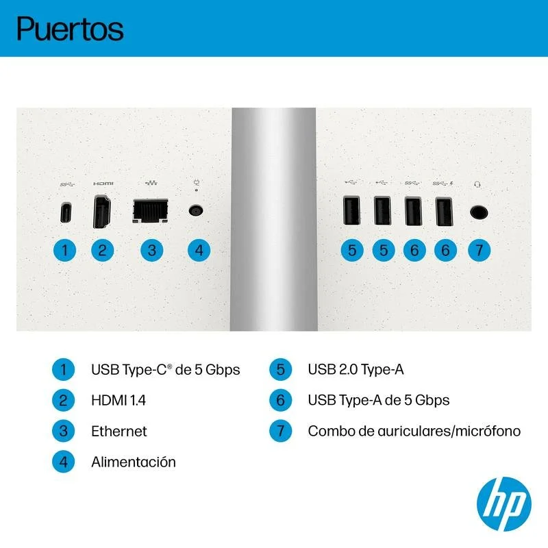 Thumbnail 1 de HP All-in-One 27-cr2014ns: potencia, pantalla y comodidad en un todo en uno de 27 pulgadas