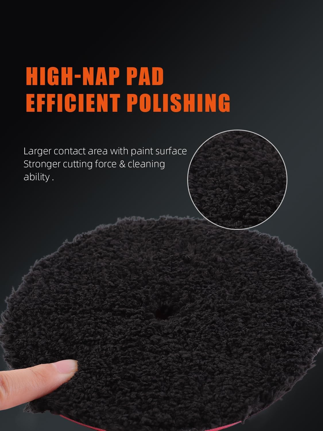 Detalle 1 de SPTA Microfiber Polishing Pad 6-Inch