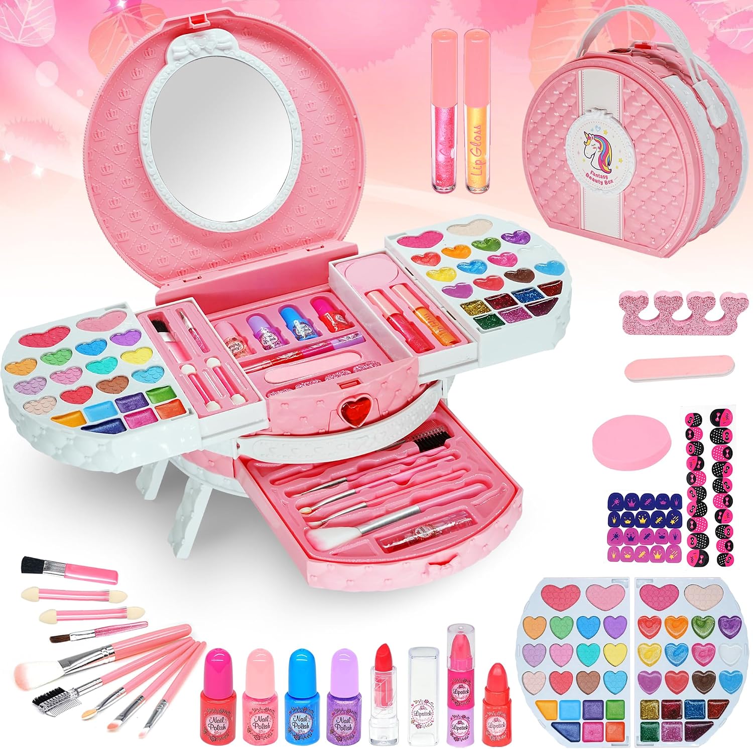 Detalle de Mrabbitoo Kinderschminke Set 66-teilig