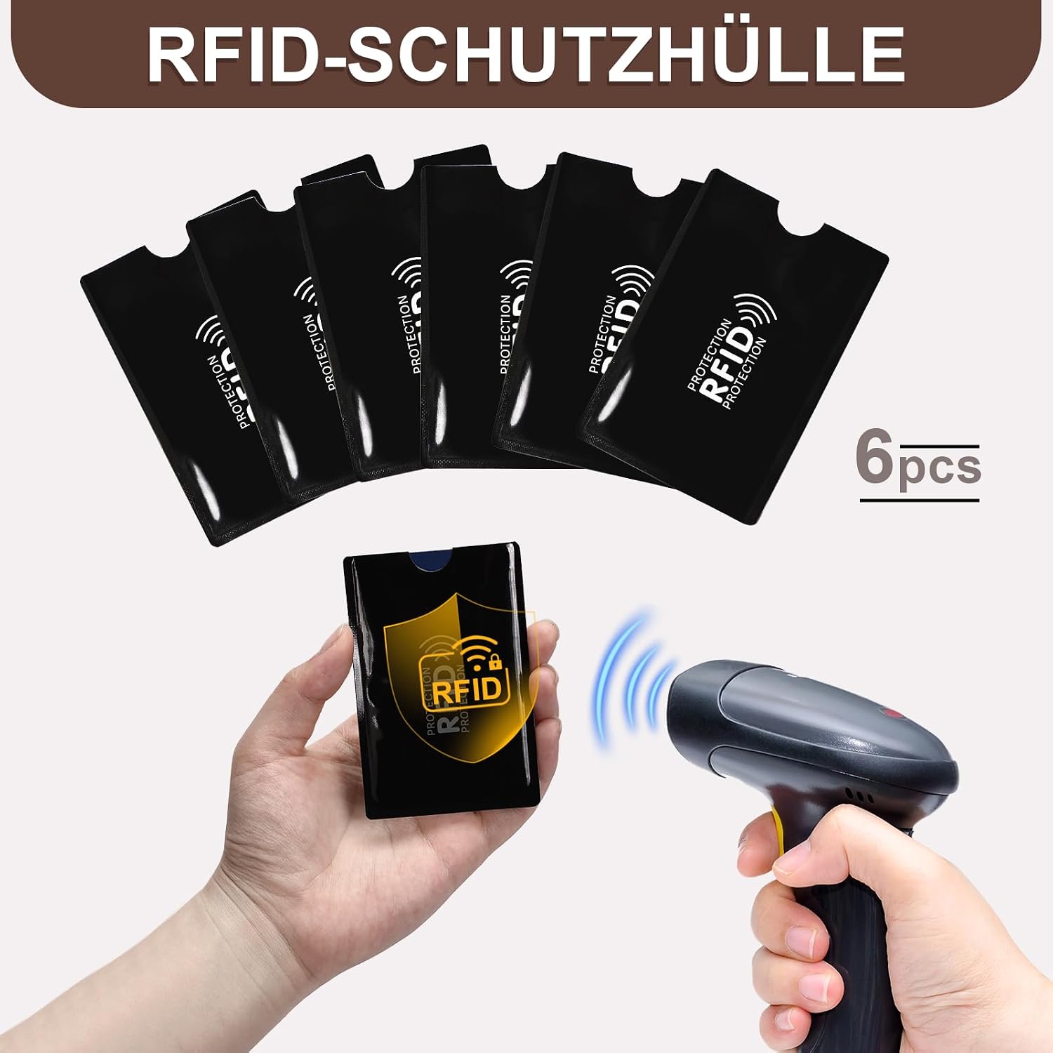 Thumbnail 3 de Eshow Rucksack 3 in 1, RFID Schutz