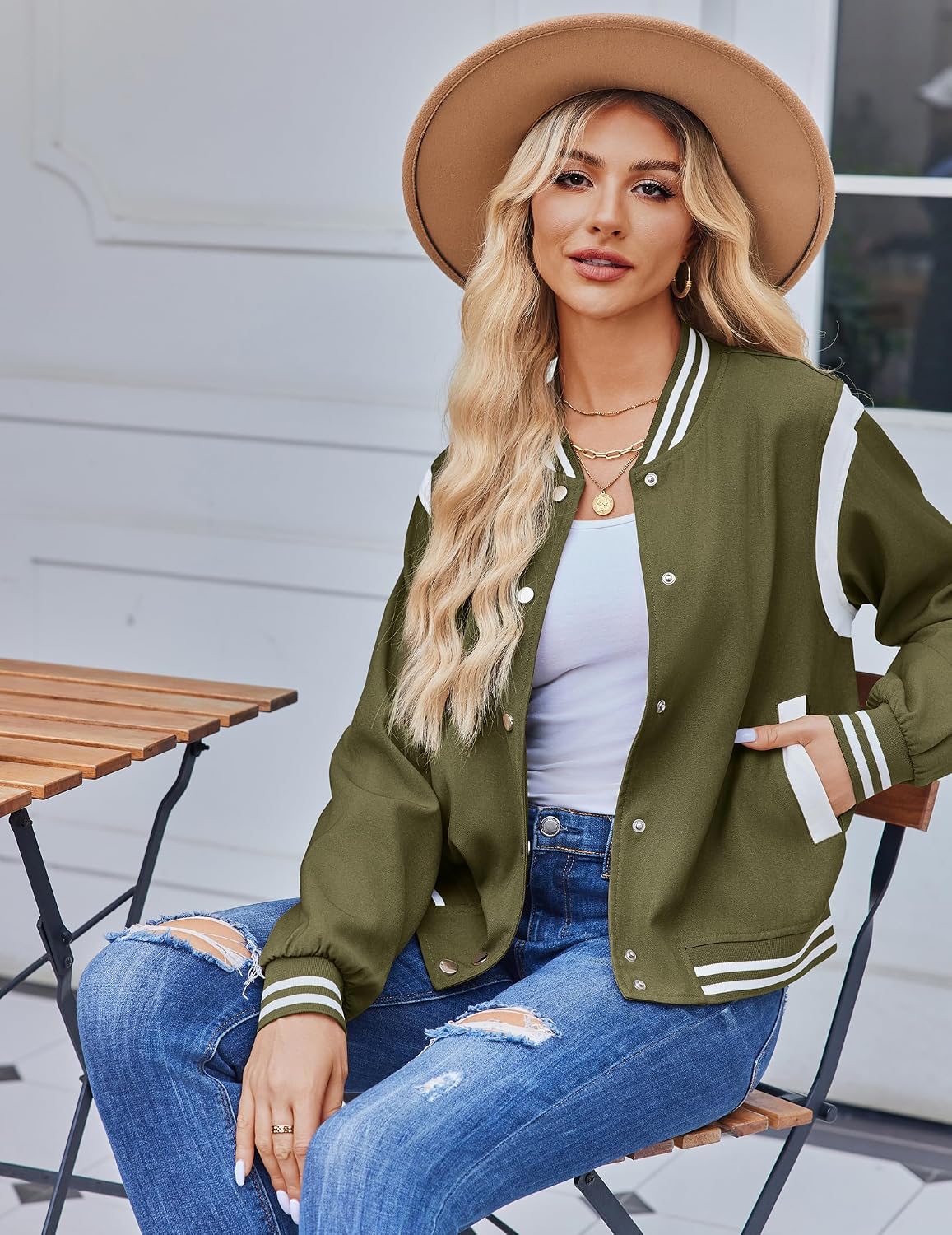 Detalle 2 de Zeagoo Bomber Jacket