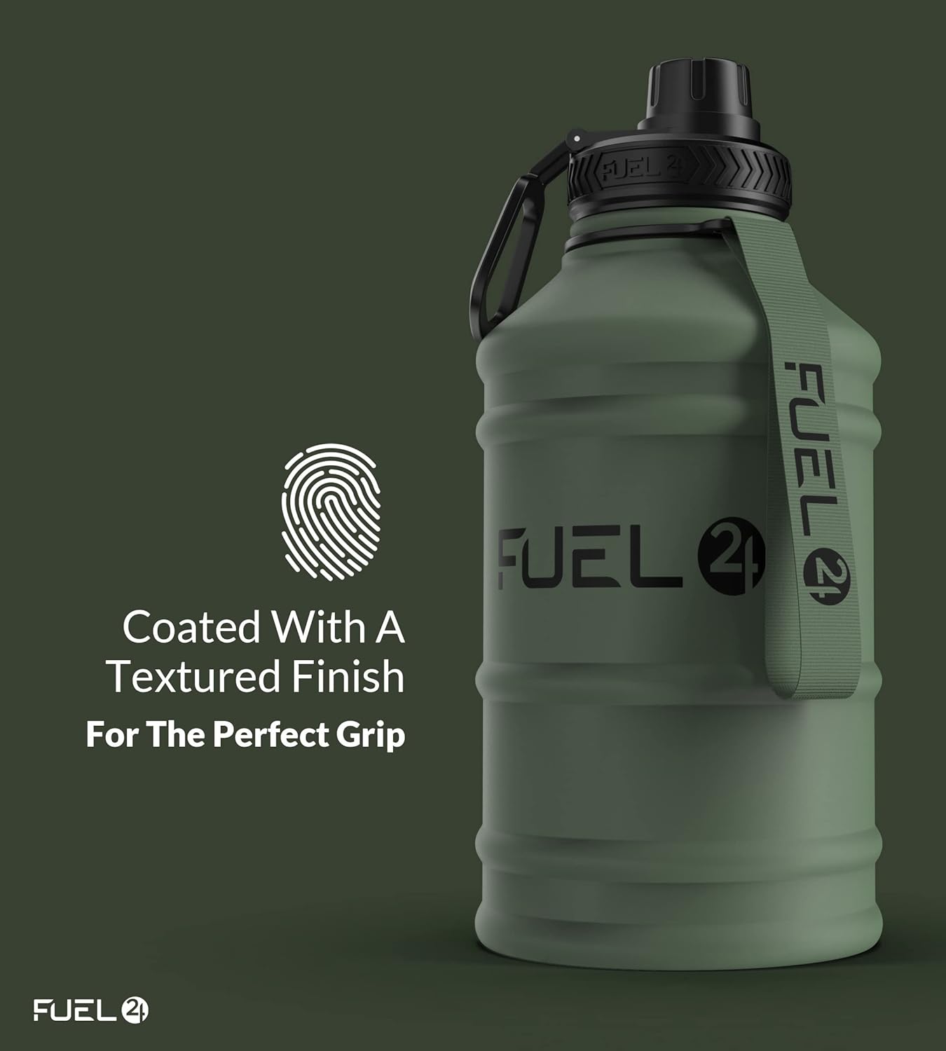 Thumbnail 3 de Fuel24 Stainless Steel Jug – 1.3L or 2.2L Water Bottle
