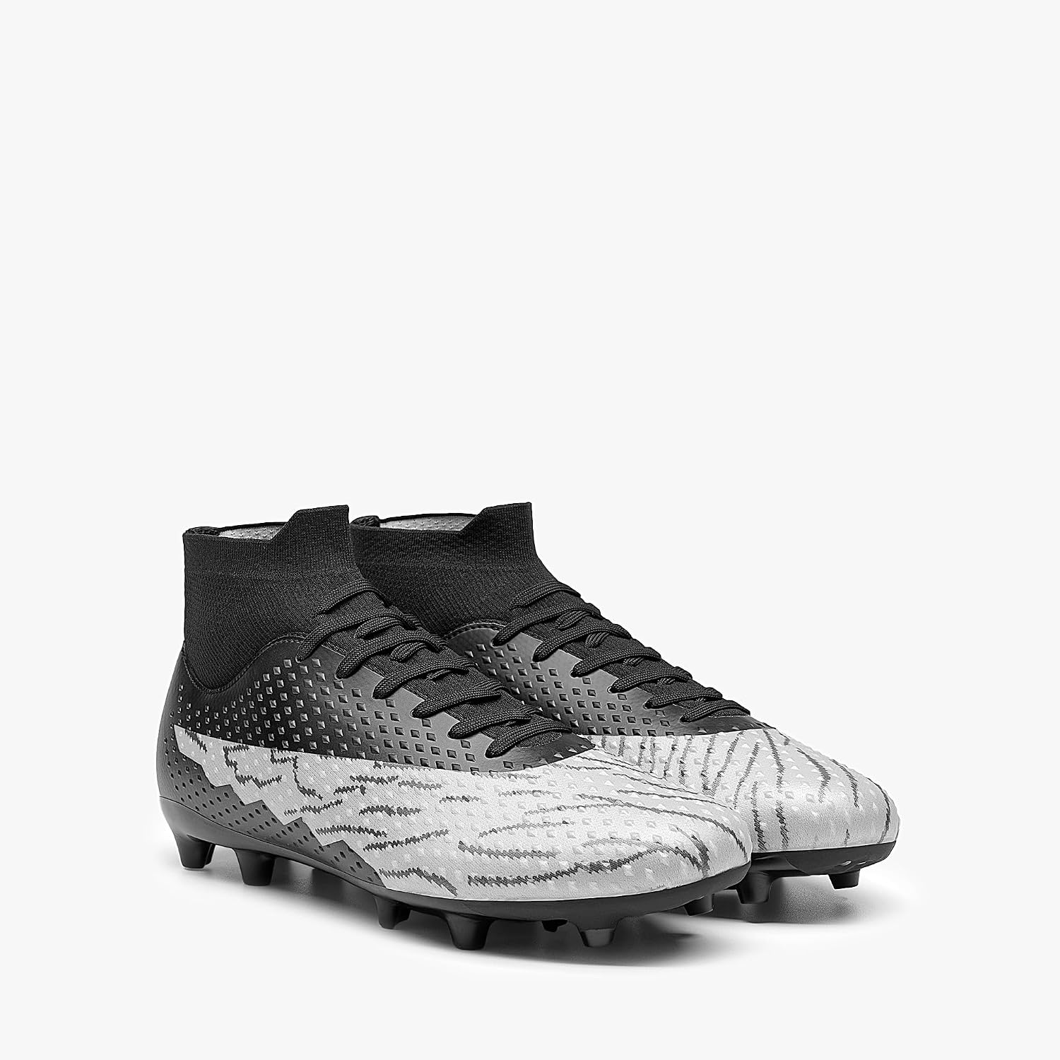 Detalle 1 de DREAM PAIRS Men’s High-Top Firm Ground Soccer Cleats FG/AG