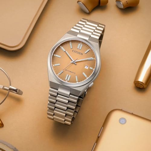 Detalle de Citizen NJ0159-86Z (Oro Rosa): reloj analógico automático de 40 mm con calendario
