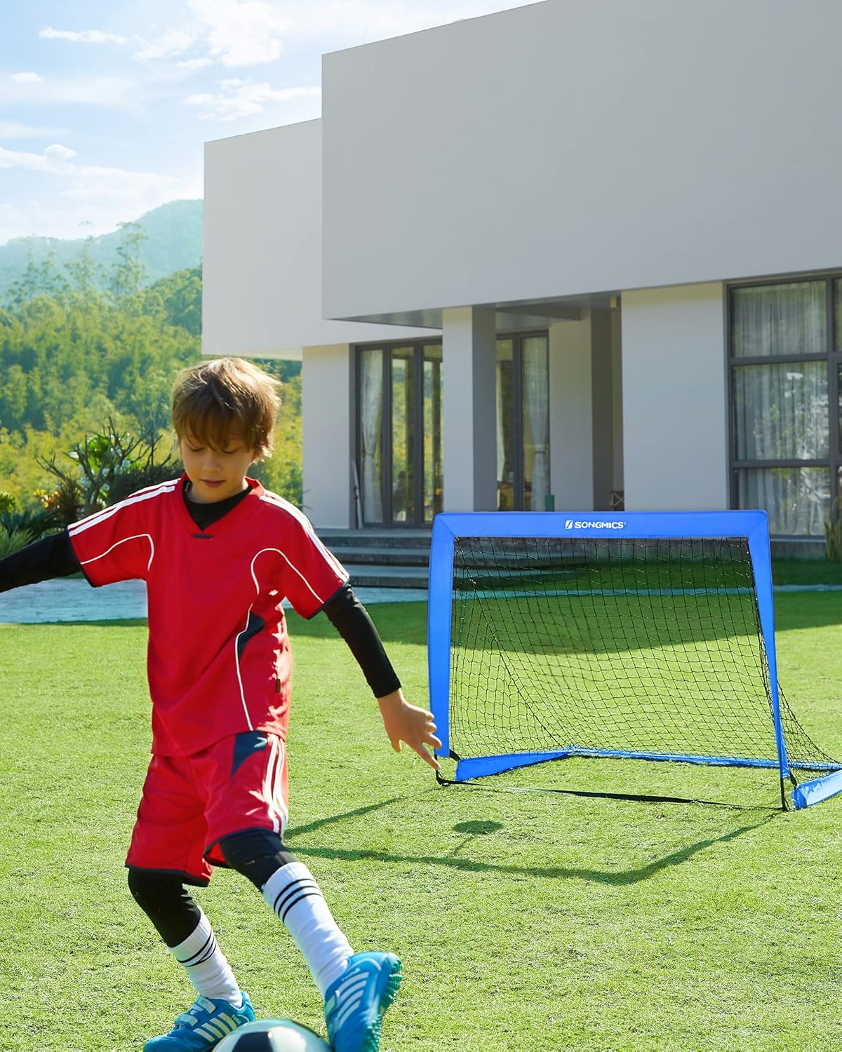 Thumbnail 2 de Cages de football pliables SONGMICS – lot de 2 pour enfants, montage rapide