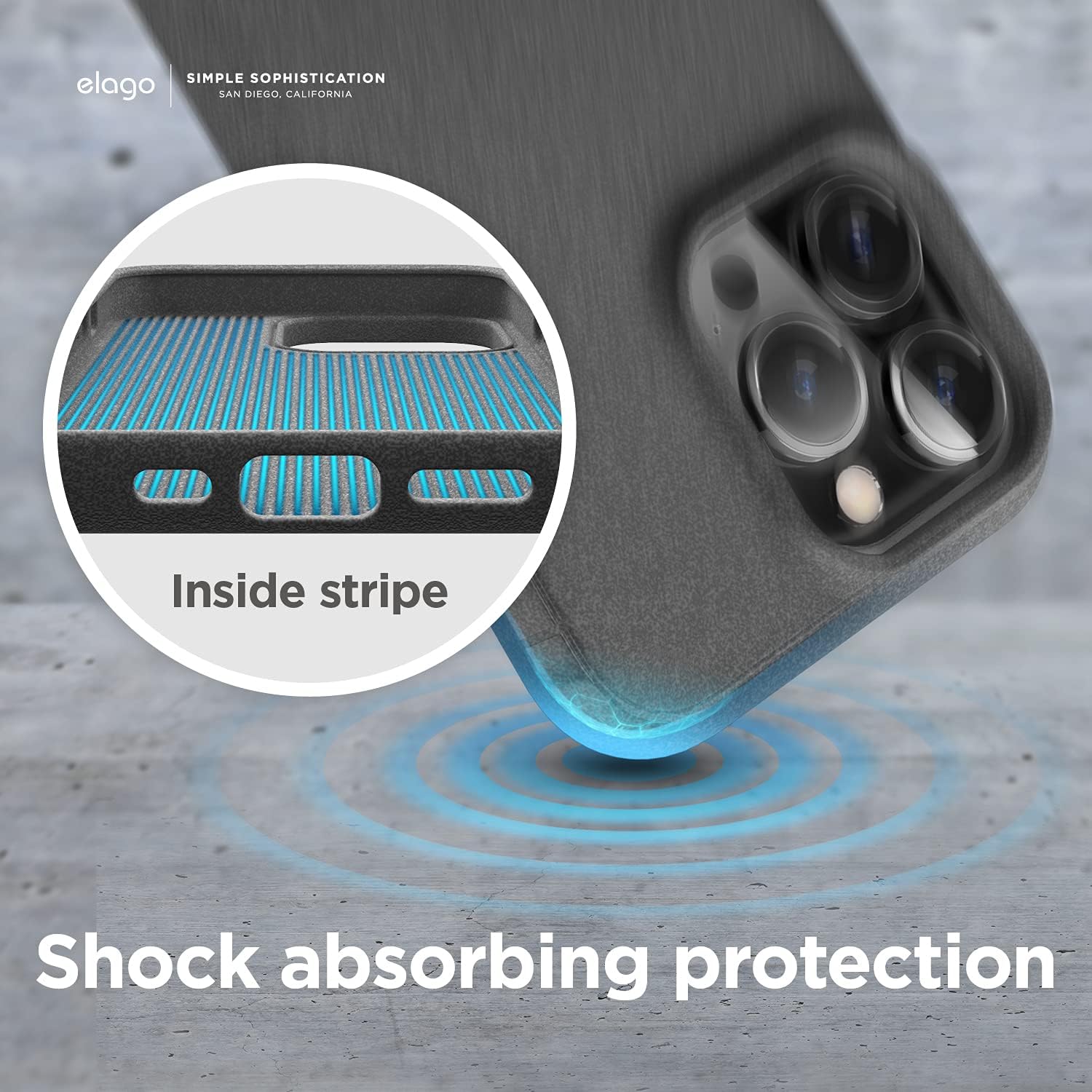 Thumbnail 5 de elago Coque Galet iPhone 13 Pro Étui TPU ergonomique