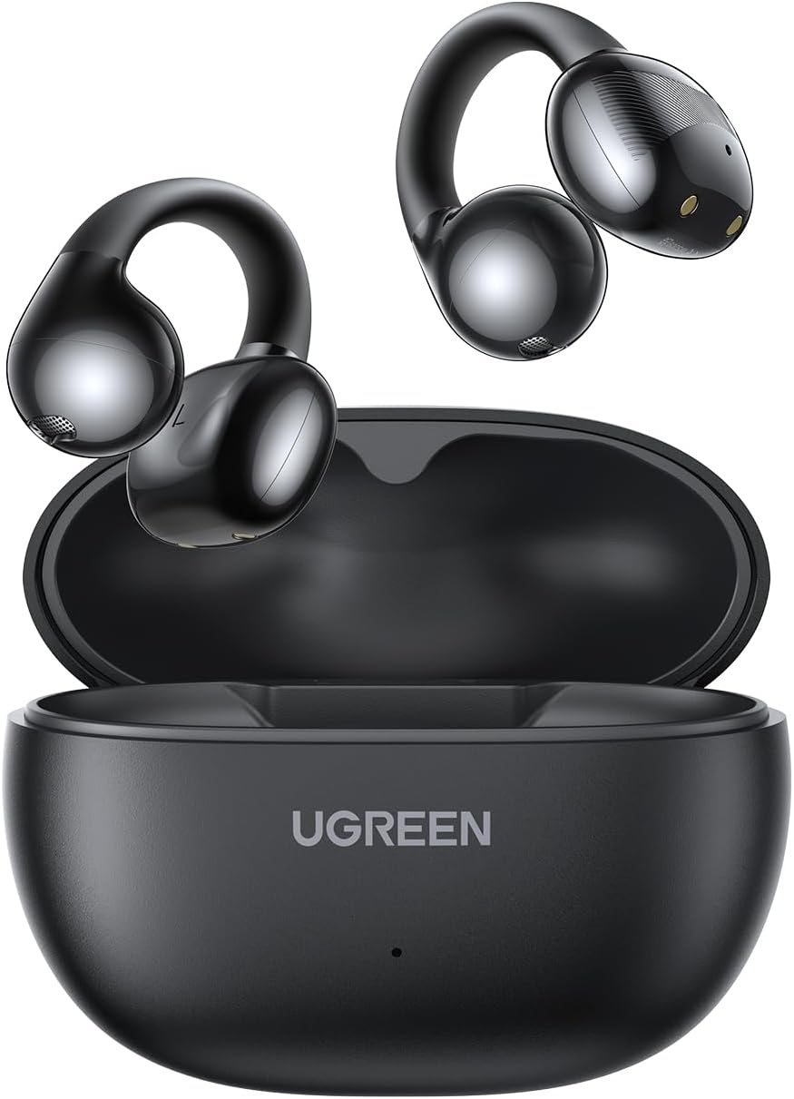 Detalle de UGREEN HiTune S3: Auricolari sport open-ear con ANC ENC, 30 h e ricarica USB-C