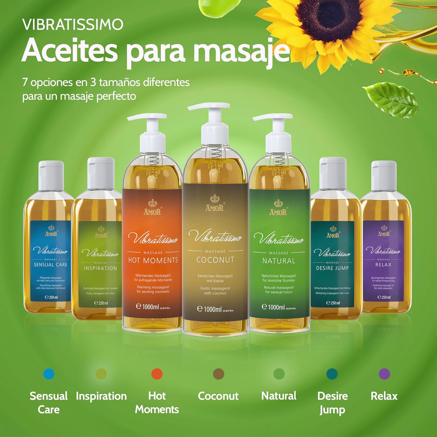 Thumbnail 5 de Vibratissimo Natural Aceite de Masaje Afrodisíaco 1000 ml