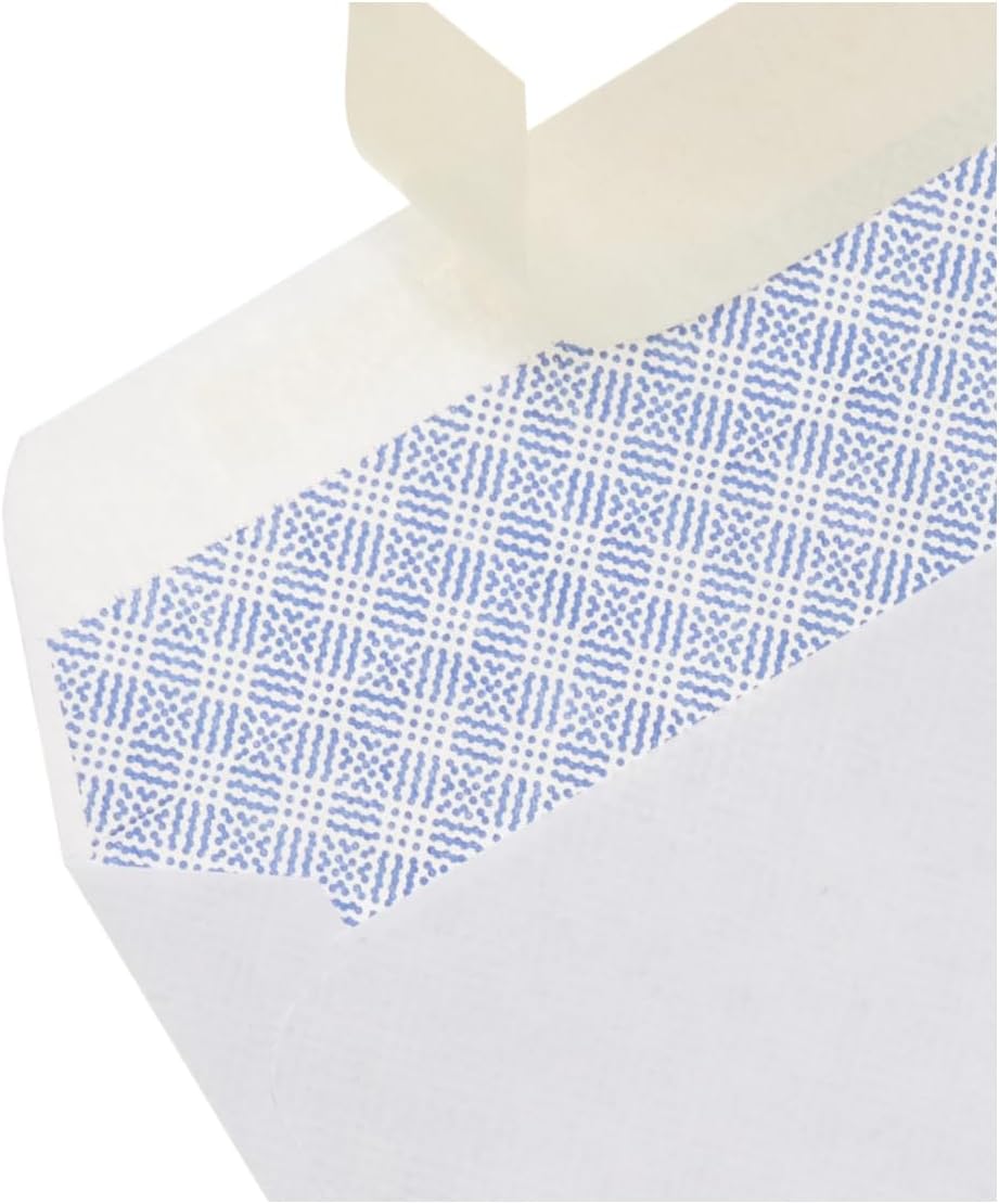 Thumbnail 2 de Amazon Basics #10 Security Tinted Business Envelopes with Left Window, Peel-and-Seal (500-pack)
