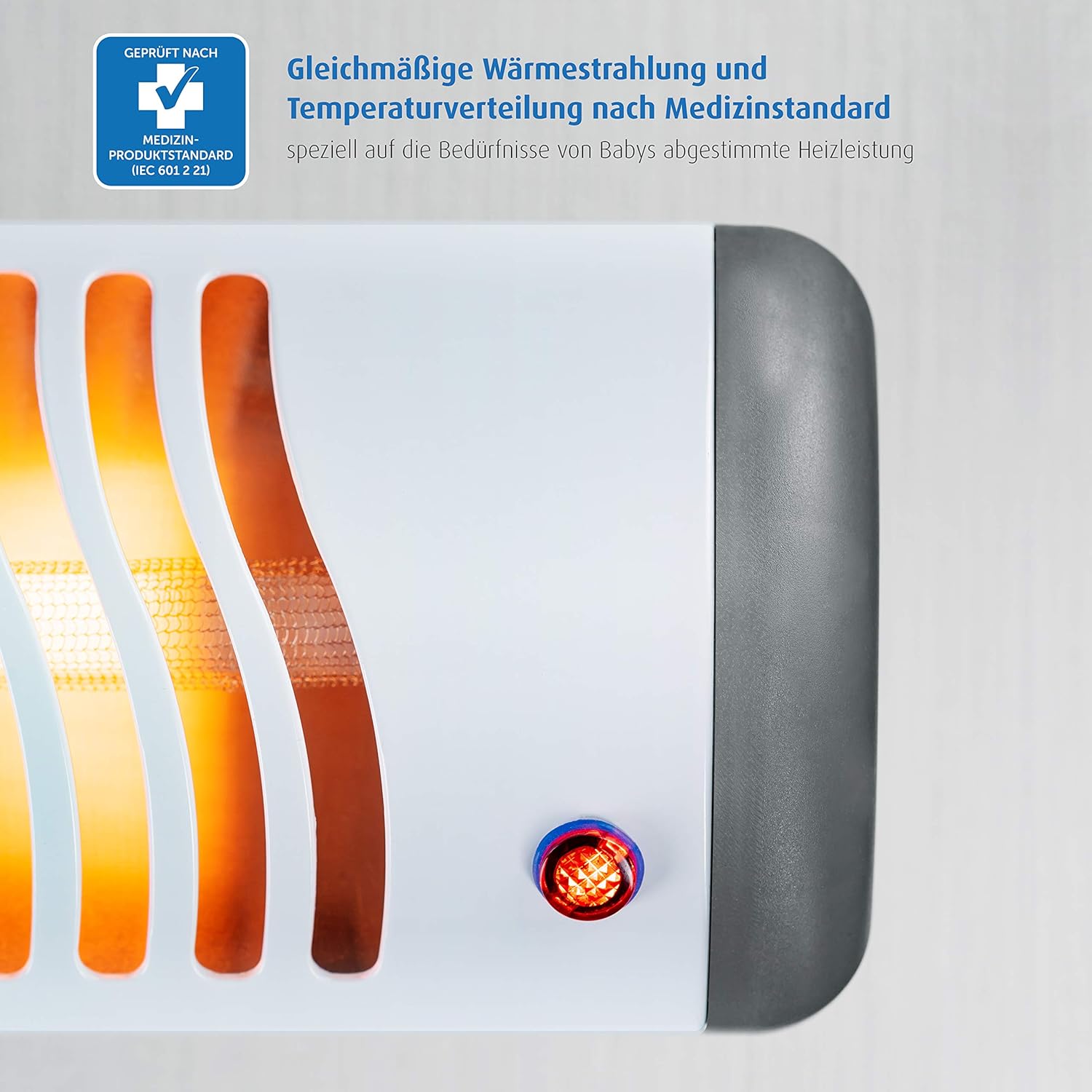 Thumbnail 4 de Reer EasyHeat - Lampada riscaldante da parete per bambini, design compatto