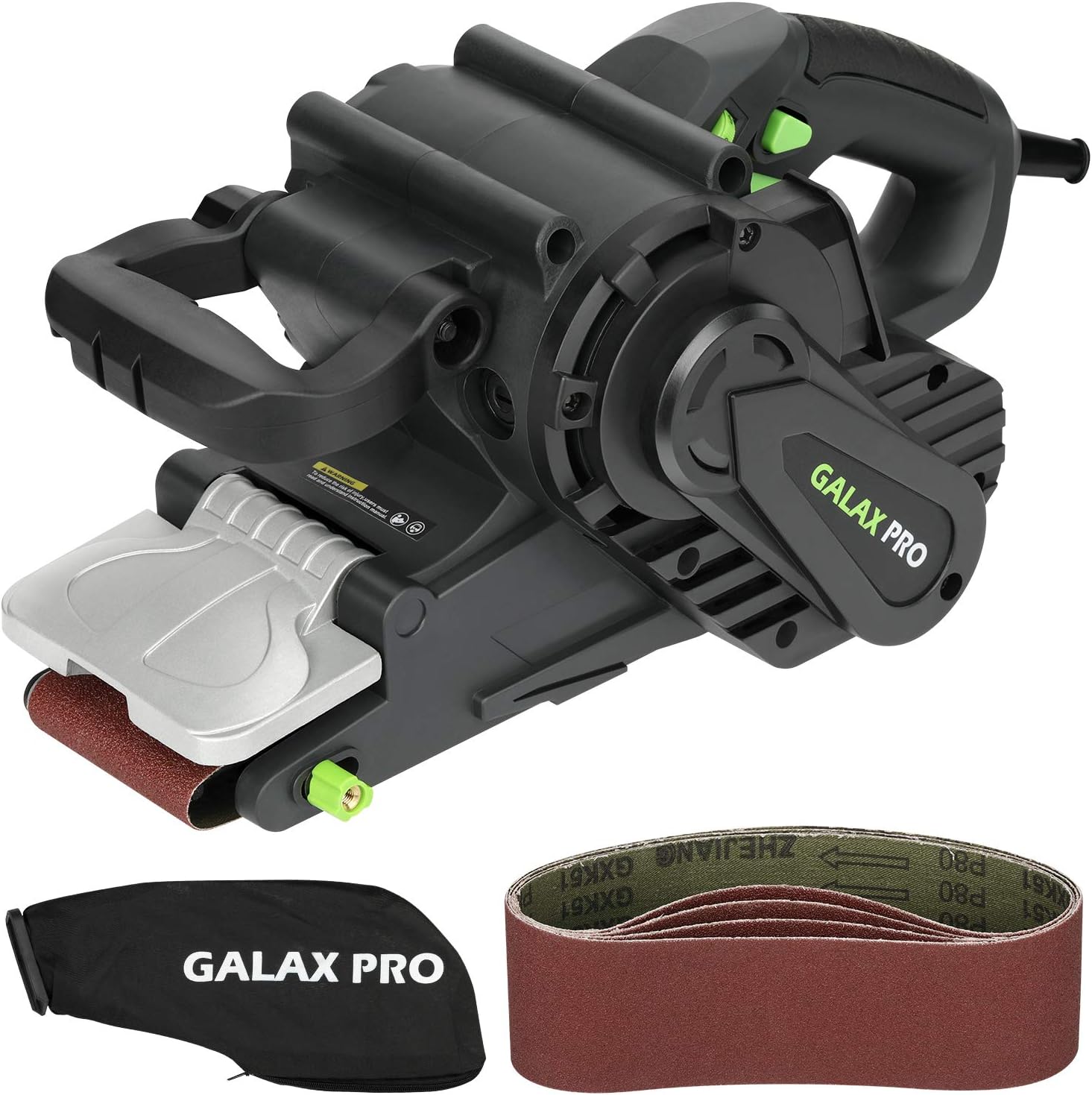 Detalle de GALAX PRO Belt Sander 1010W, 76x533mm