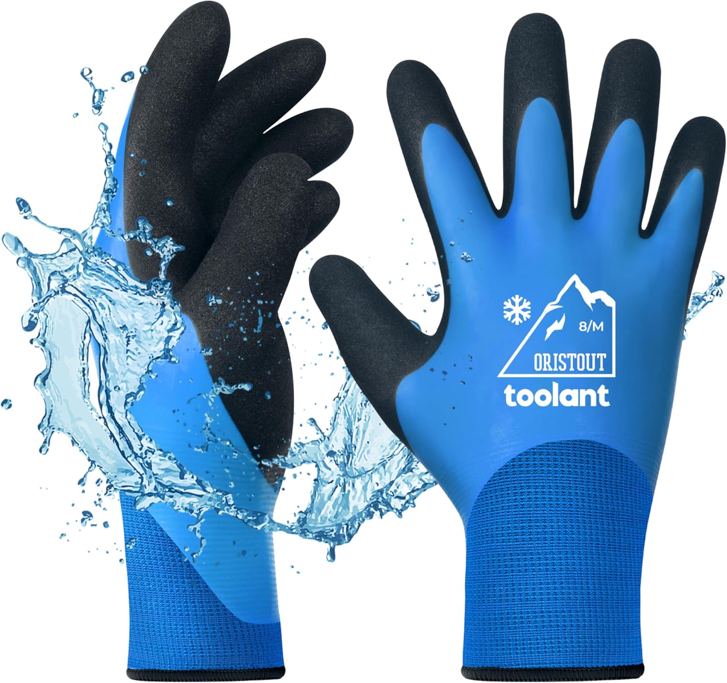 Detalle de Thermal Work Gloves Medium — Waterproof touchscreen gloves