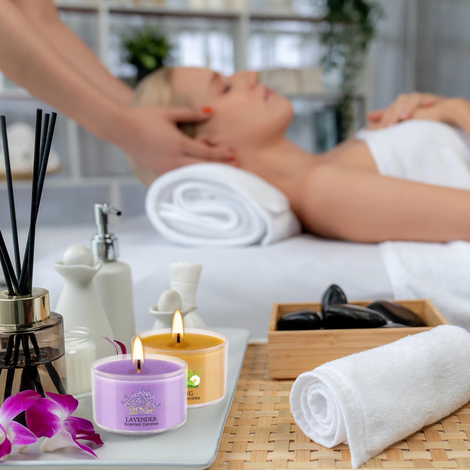 Detalle 2 de 40 Scented Candle Set 35g โ 10 Fragrances ๐ฏ