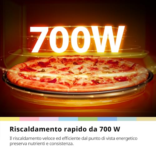 Thumbnail 3 de COMFEE' Forno a Microonde Digitale 20L 700W: 11 livelli, 6 menu automatici e memoria, design compatto