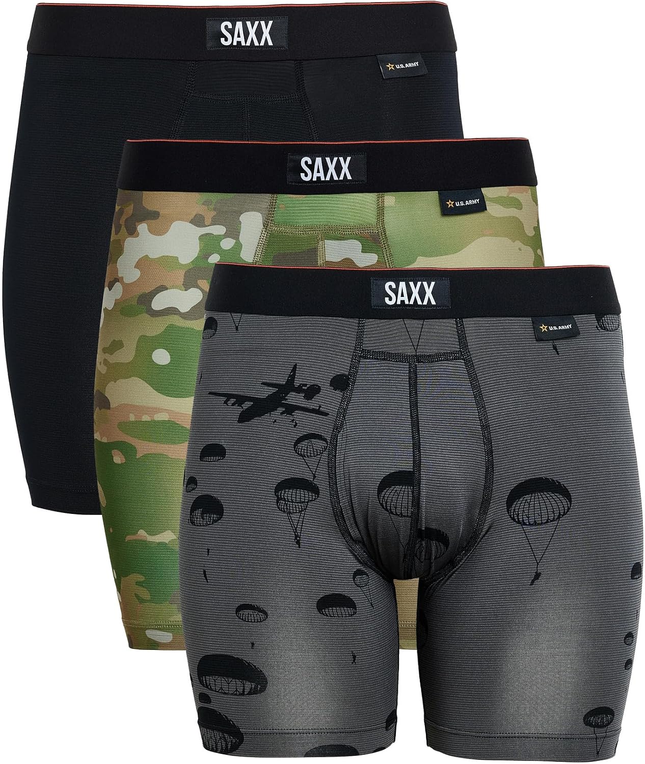 Thumbnail 4 de SAXX Men's Mesh Boxer Briefs, 3-Pack