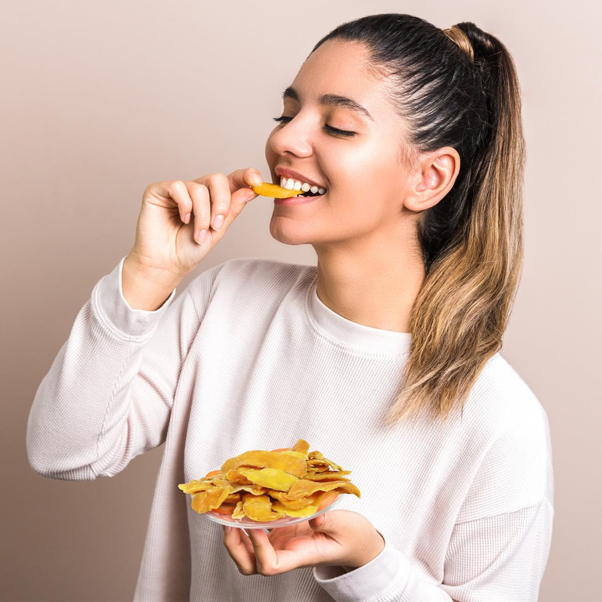 Thumbnail 4 de TIVOZY Dried Mango Slices, 3 lb Soft and Chewy Vegan Snack