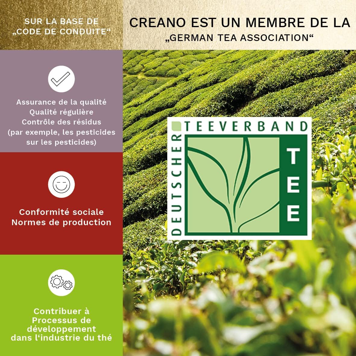 Thumbnail 3 de Creano Mélange de fleurs de thé 7 pièces 🍵