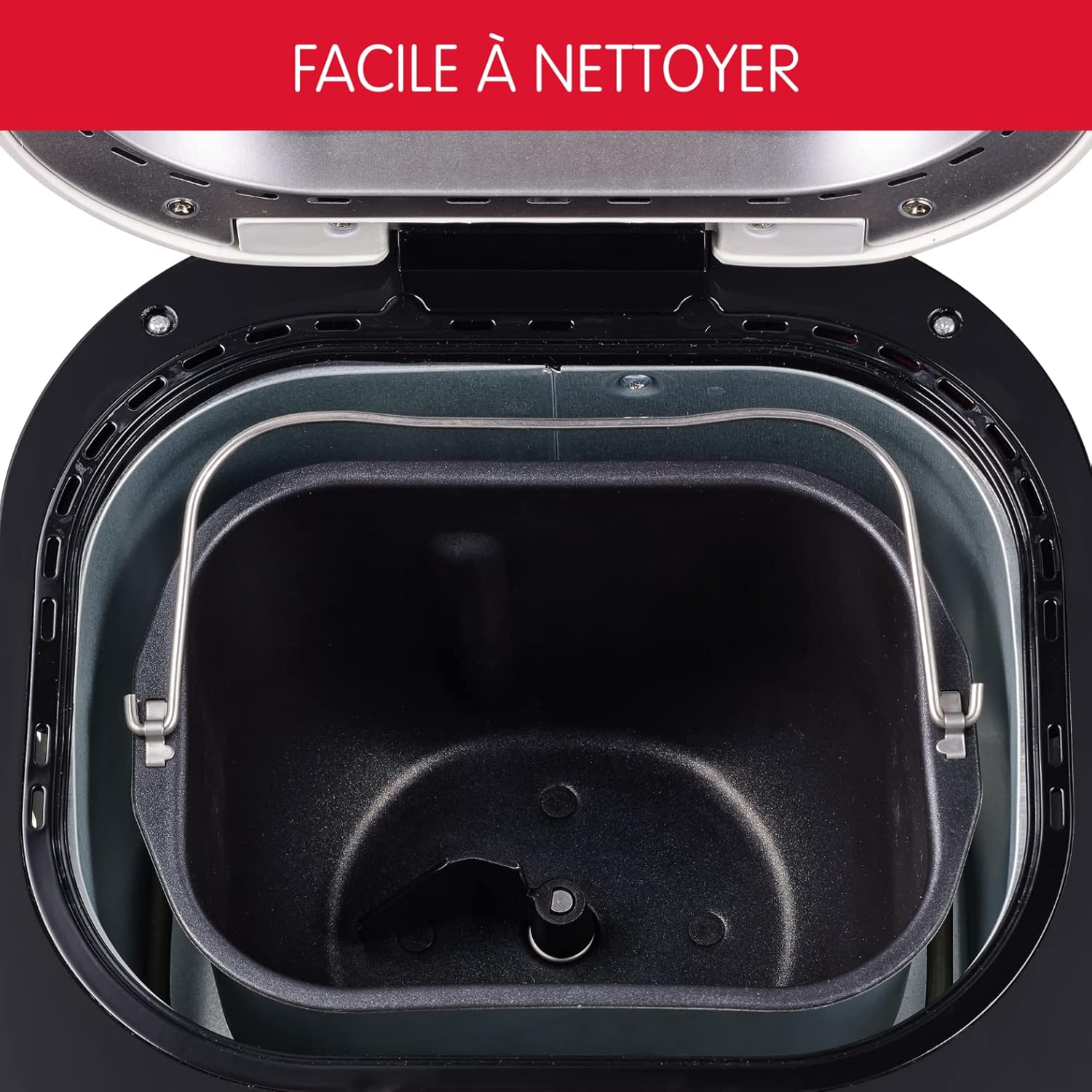 Thumbnail 2 de Moulinex Pain & Délices OW240E30 – machine à pain 1 kg, programmes automatiques (sans gluten, yaourt, pizza)