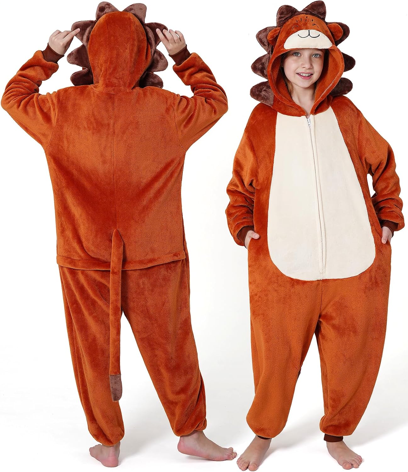 Detalle de Dxilm Kids Animal Onesie Costume, Flannel