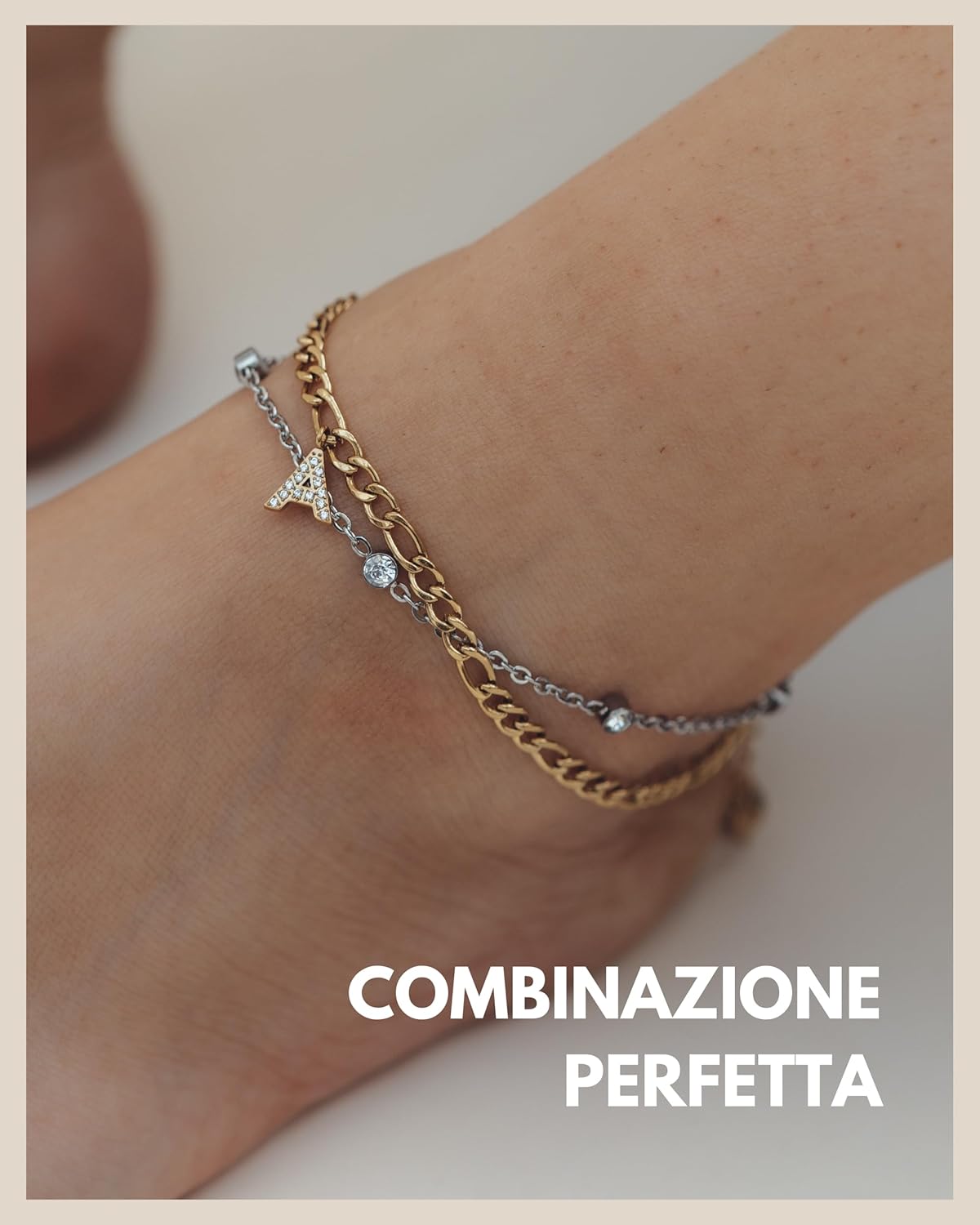 Thumbnail 4 de GD GOOD.designs Catena cavigliera regolabile 22-27 cm 👡