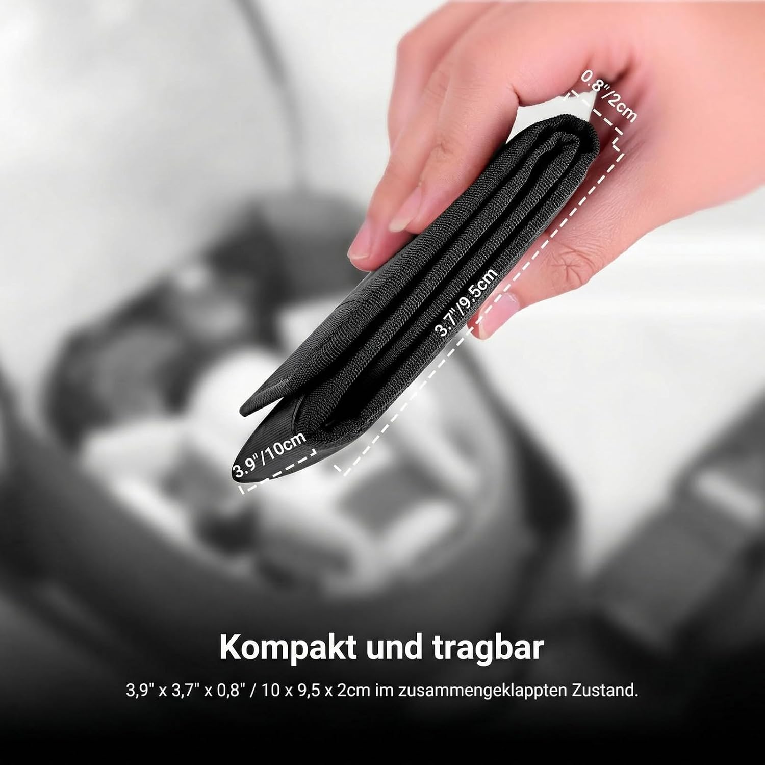Thumbnail 4 de NEEWER Dreifach faltbare 67mm Filtertasche – spritzwassergeschütztes Etui für bis zu drei 67mm Filter (PB14)