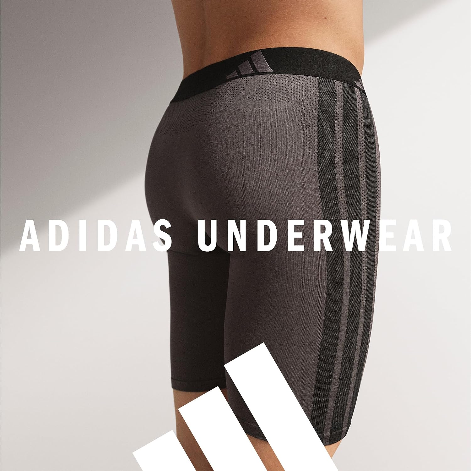 Detalle de adidas Herren Long Leg Boxer (2er Pack) – Active Micro Stretch Seamless, lange Boxershorts