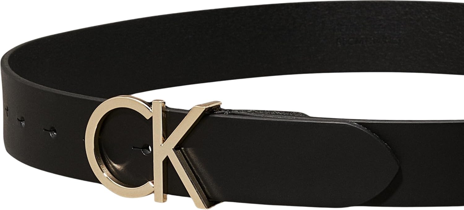 Thumbnail 2 de Calvin Klein Ceinture Femme CK Logo Belt 3,5 cm en Cuir – élegante et intemporelle