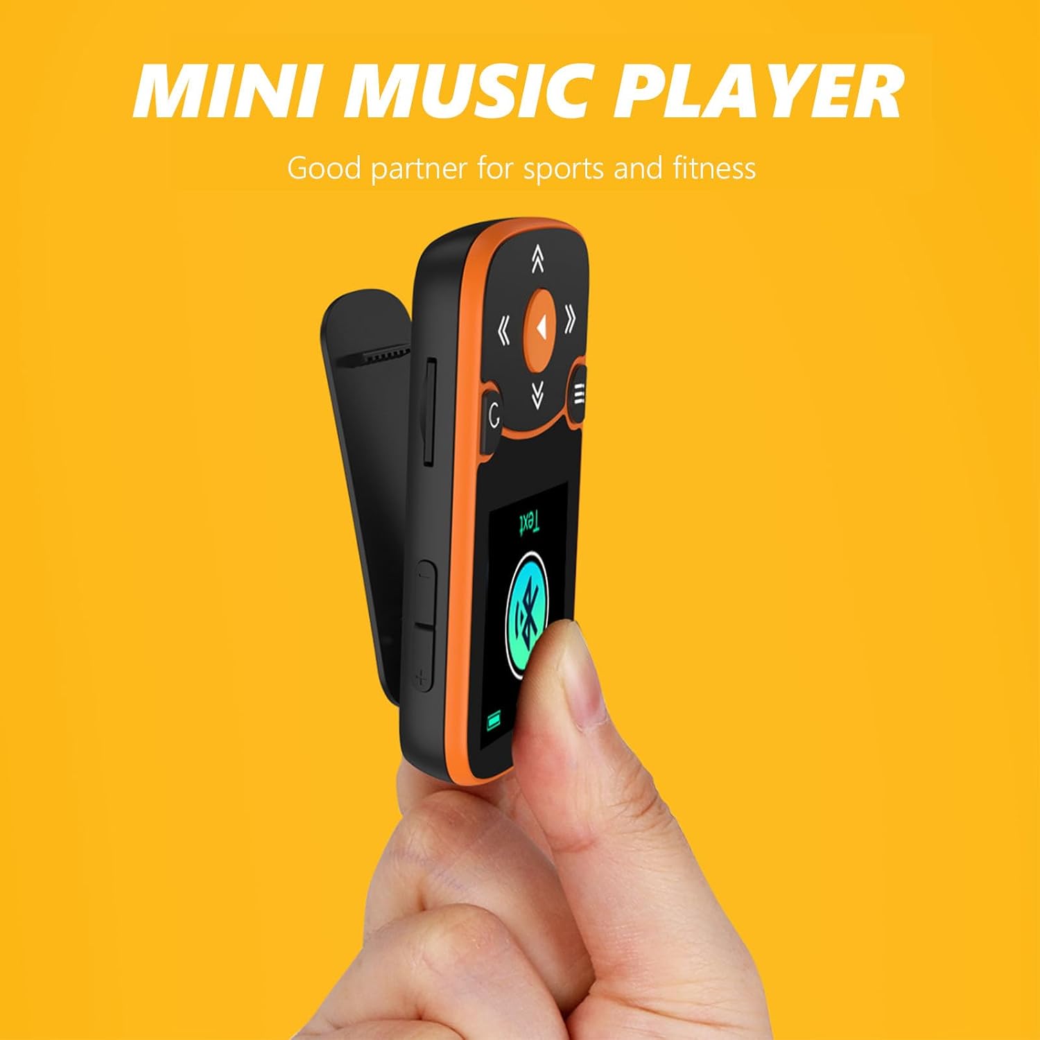Thumbnail 6 de AGPTEK Lecteur MP3 Bluetooth 5.3 sport 64 Go avec clip et podomètre