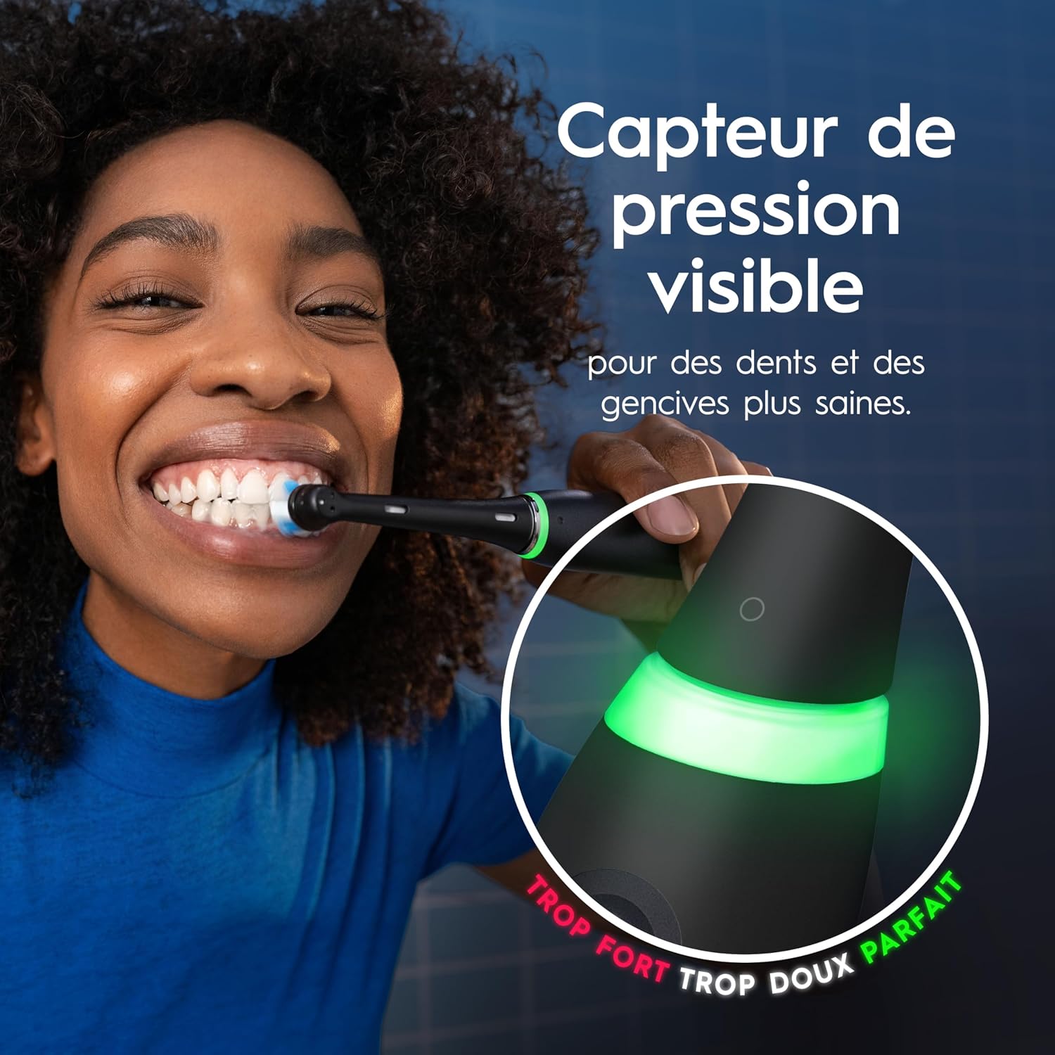 Thumbnail 5 de Oral-B iO 6 Noire Brosse électrique 5 modes