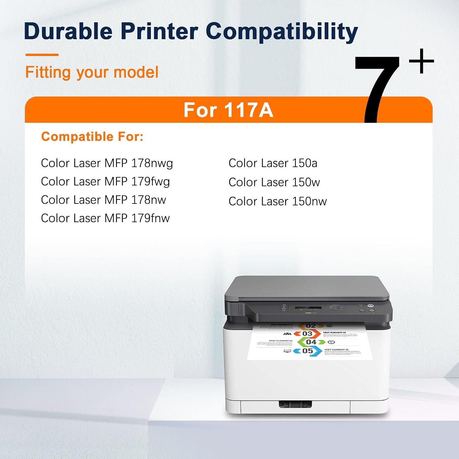 Thumbnail 4 de ColorKing HP 117A Toner Set 4er-Pack
