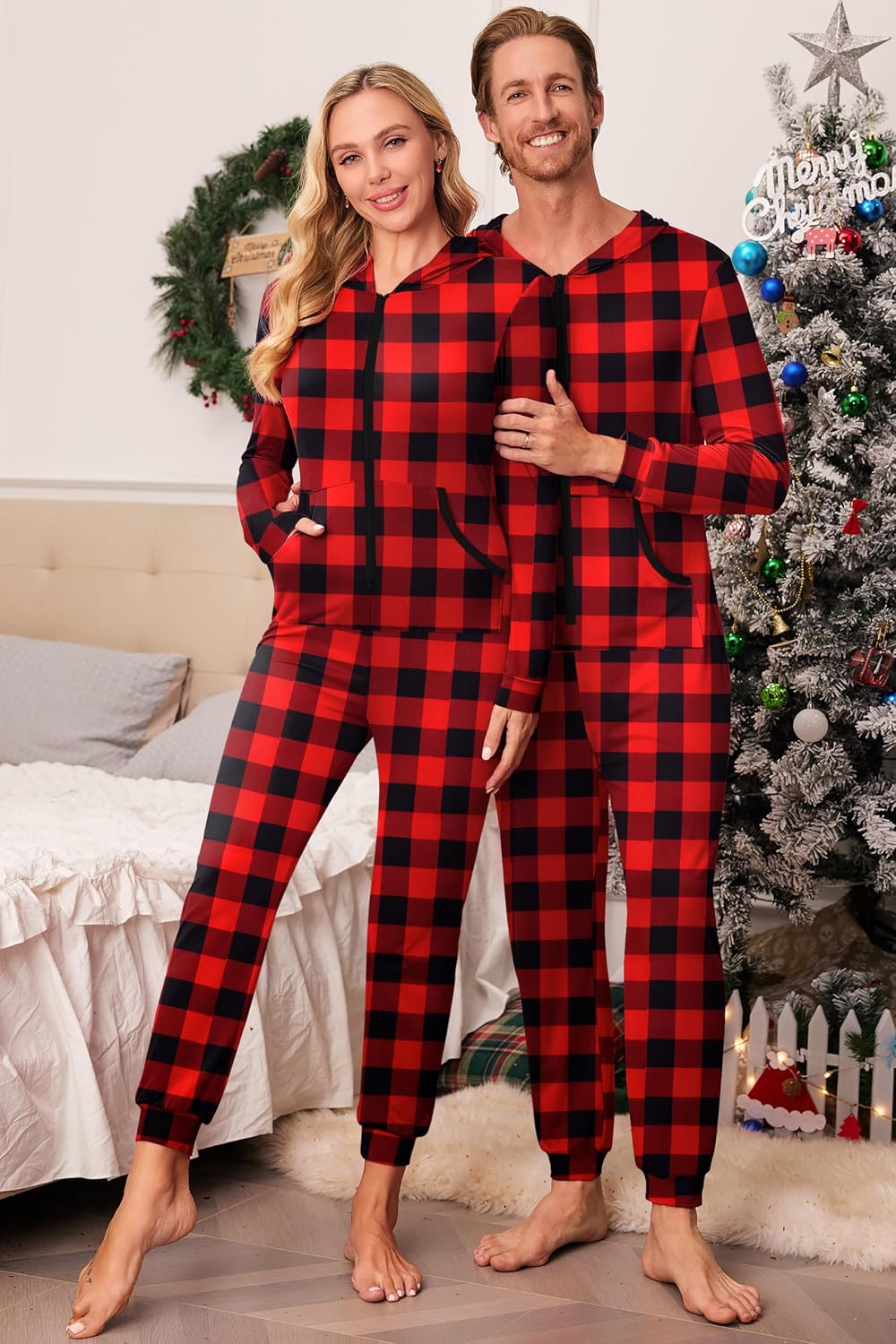 Detalle de Ekouaer Onesie Pajamas Polyester Blend