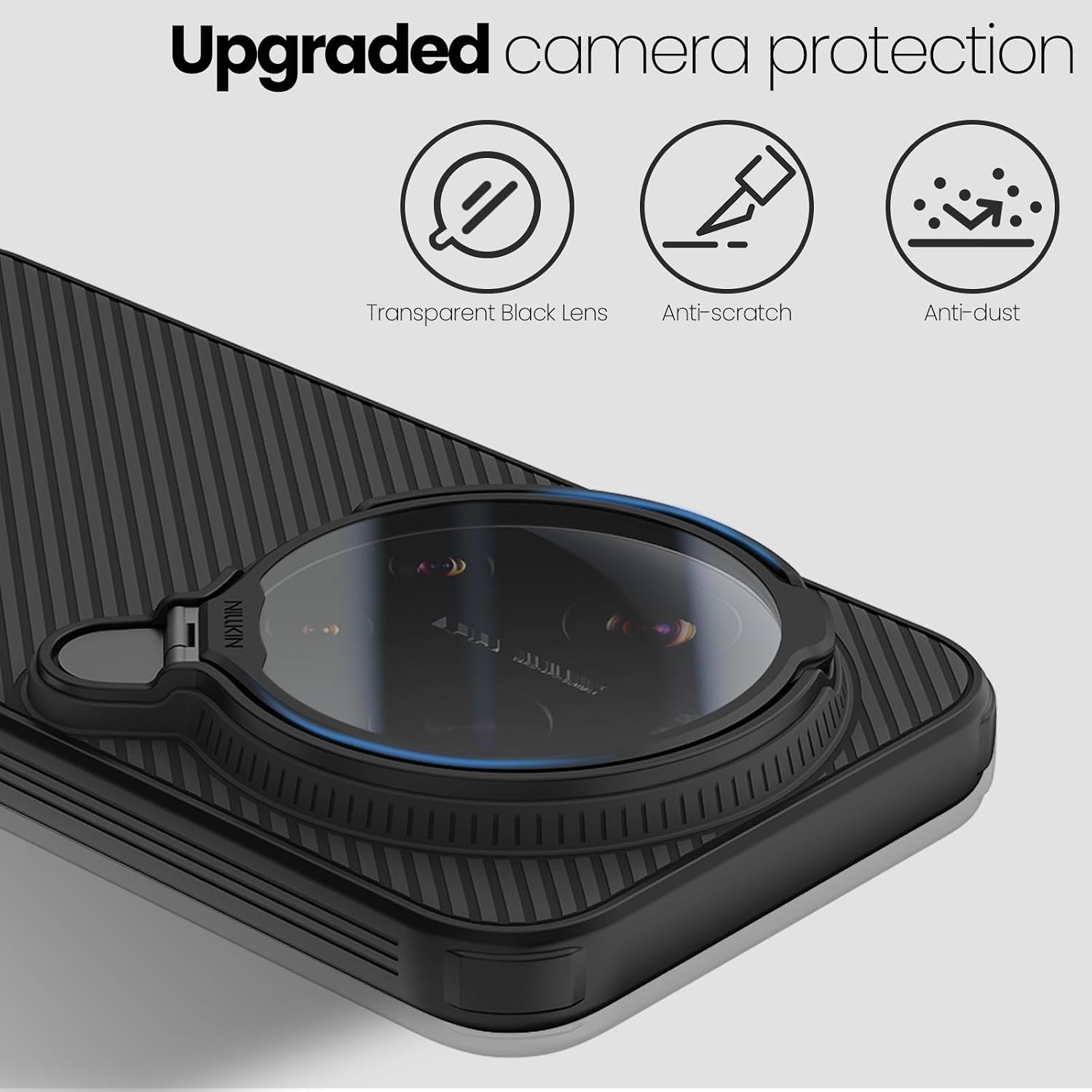 Thumbnail 6 de Nillkin Magnetica Custodia per Xiaomi 17 Ultra 5G (2026) CamShield con copriobiettivo e supporto trasparente