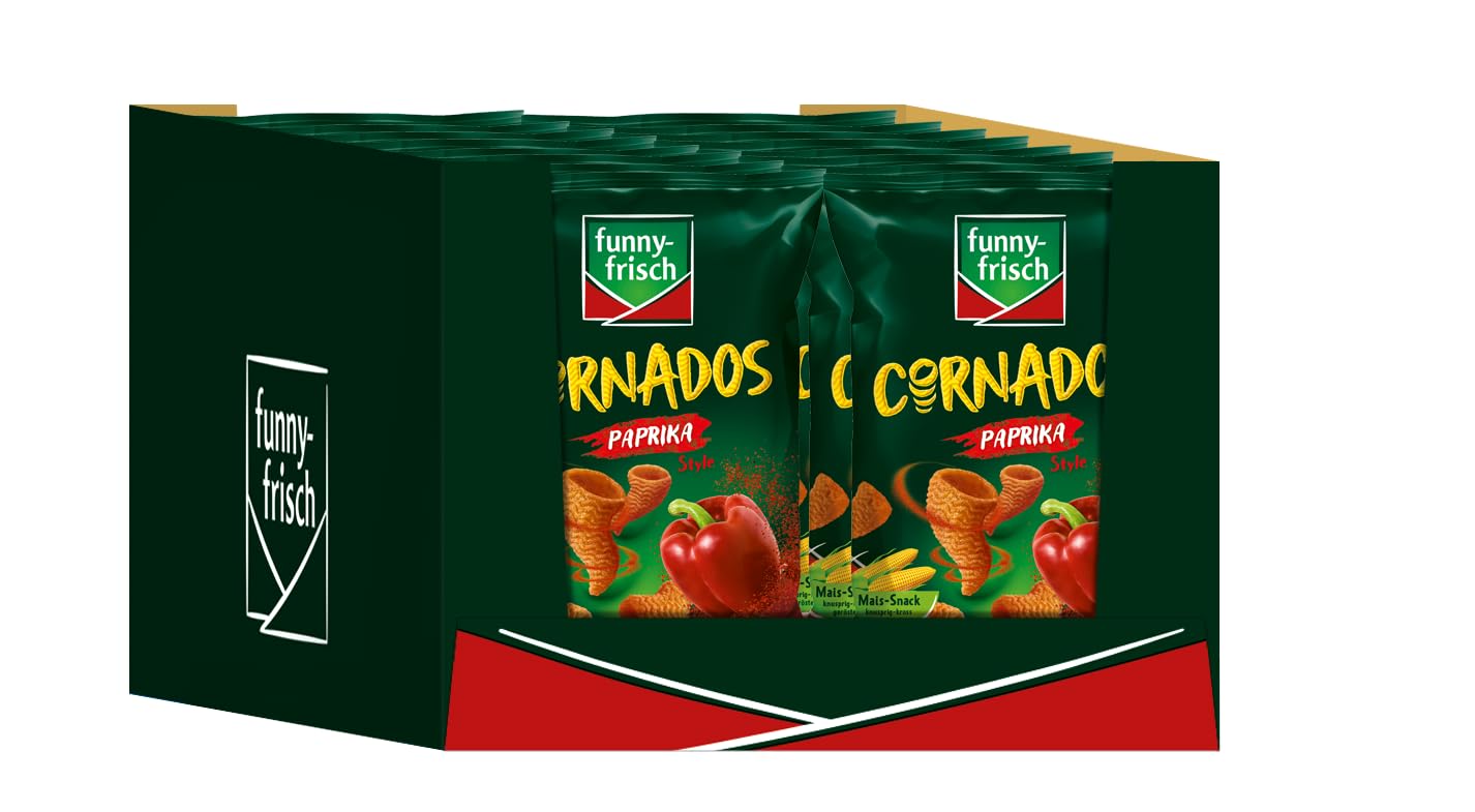 Thumbnail 6 de funny-frisch Jumpys Paprika 20x75g – milder Paprika-Snack, knusprig und luftig