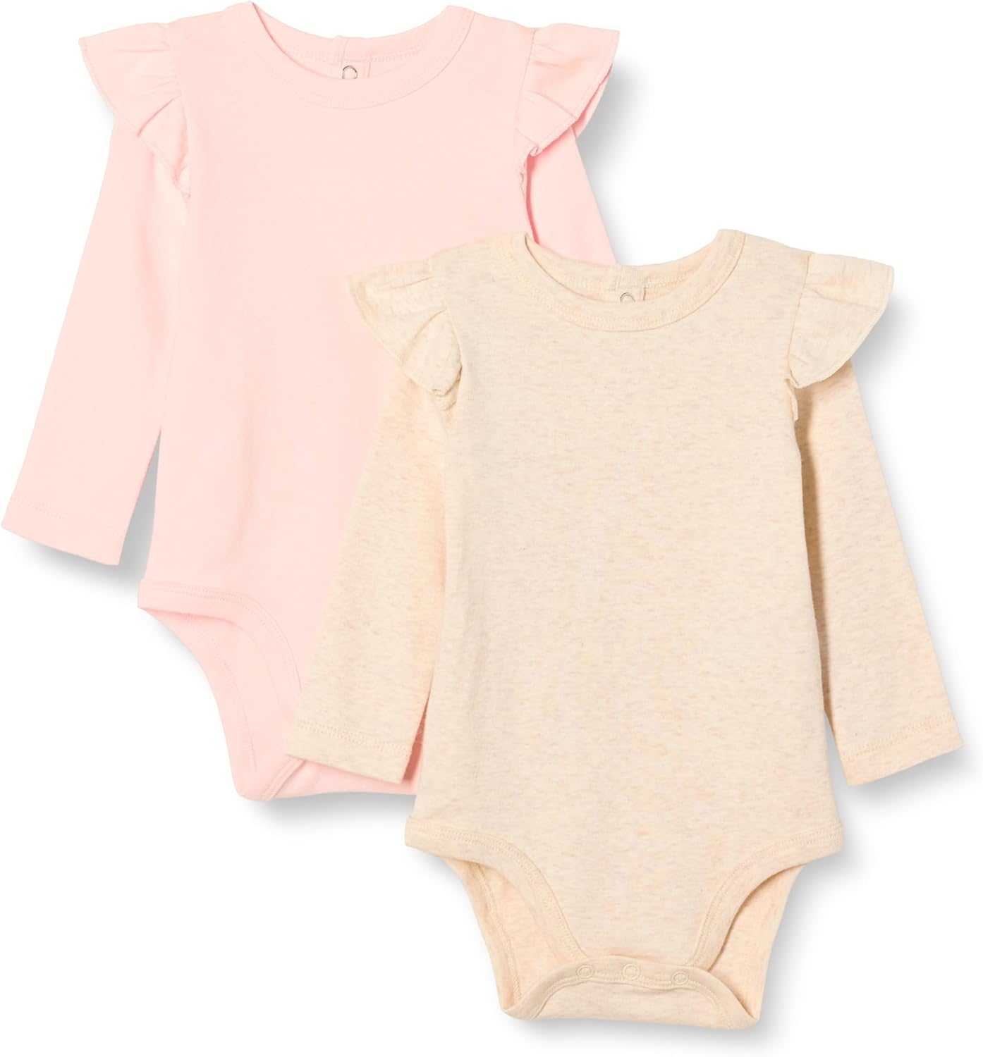 Detalle 2 de Amazon Essentials Long-Sleeved Ruffle Bodysuit 👶
