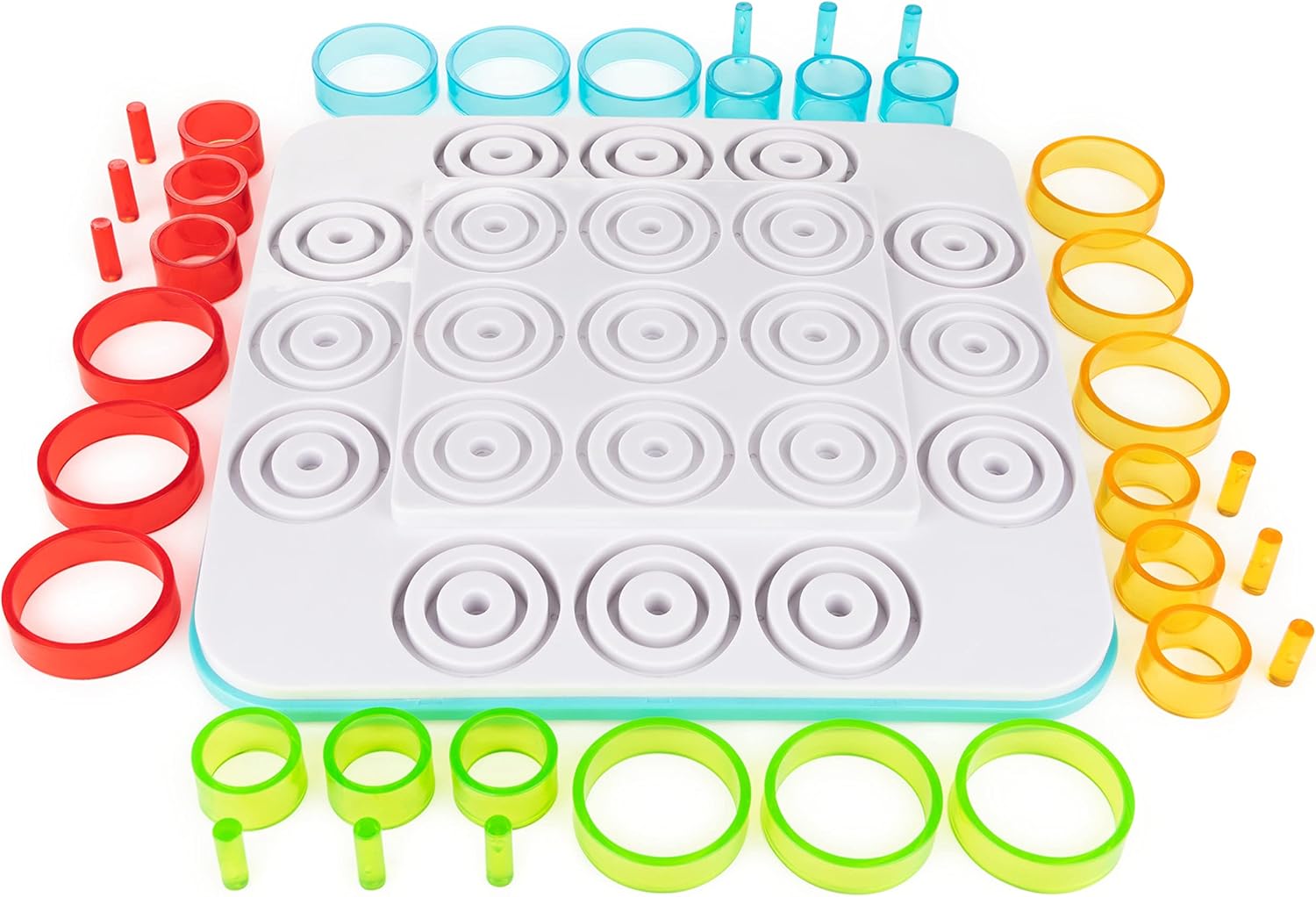 Detalle de Spin Master Otrio Nouvelle édition – Strategiespiel für 2–4 Spieler ab 8 Jahren