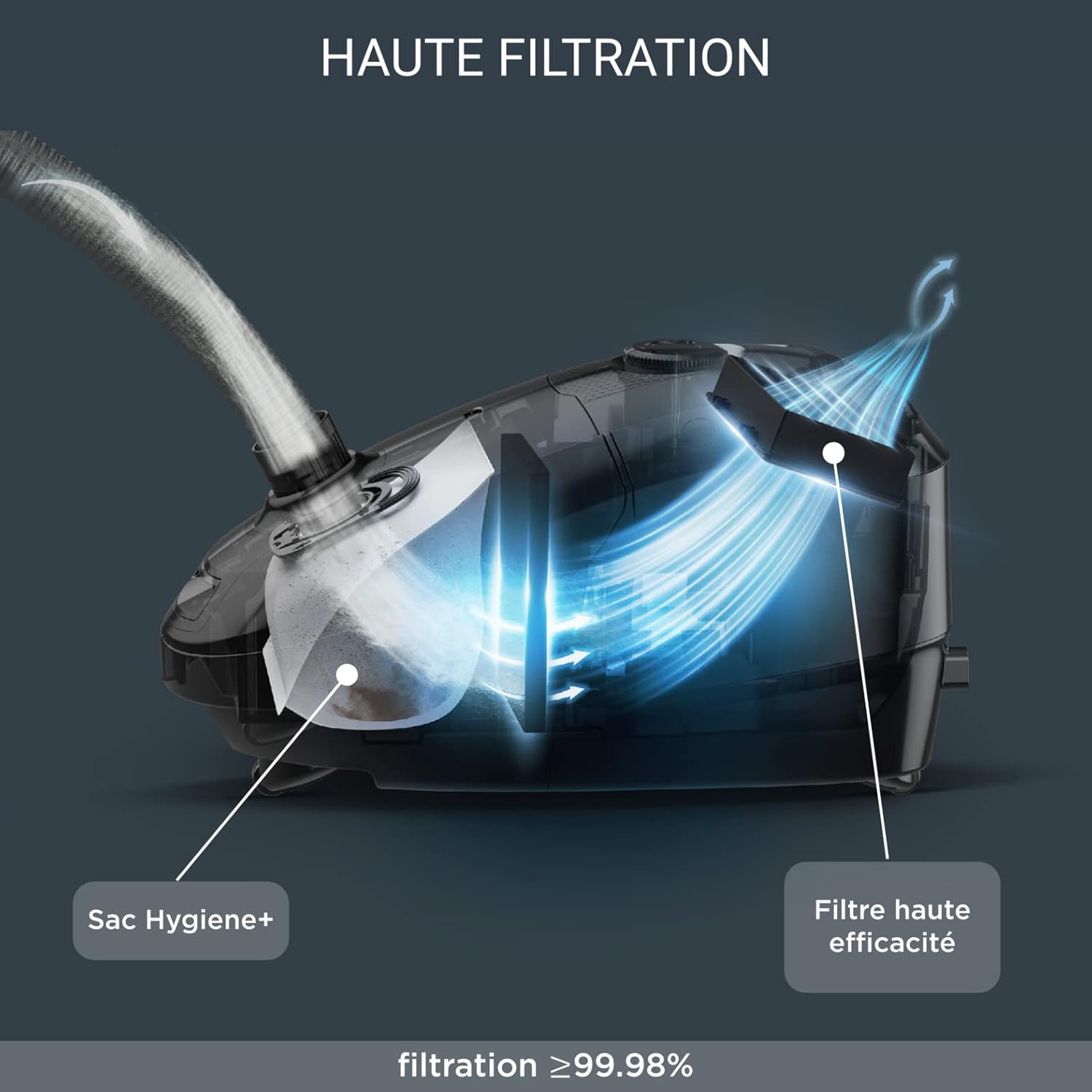 Thumbnail 3 de Rowenta Power XXL RO3143EA aspirateur 4,5 L 🧹