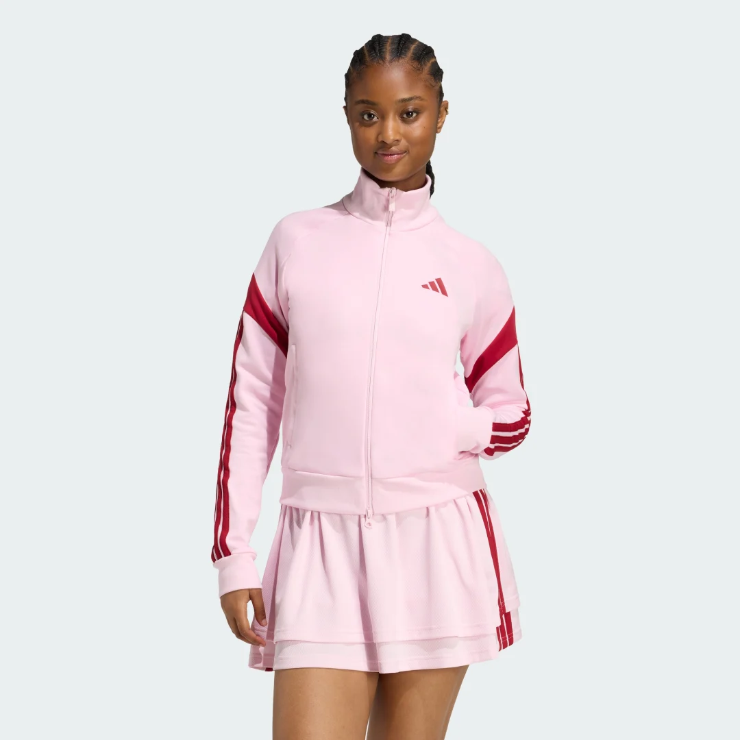 Detalle de Sudadera House Of Tiro Nations Pack - Adidas (Rosa)