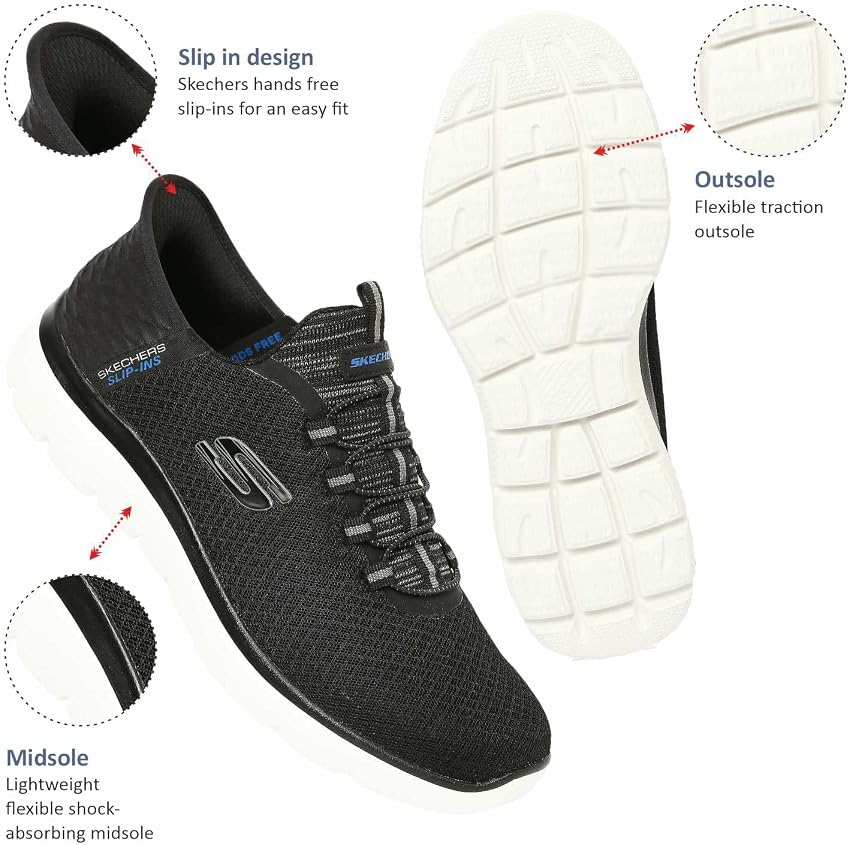Detalle de Skechers Summits High Range Zapatillas 41,5