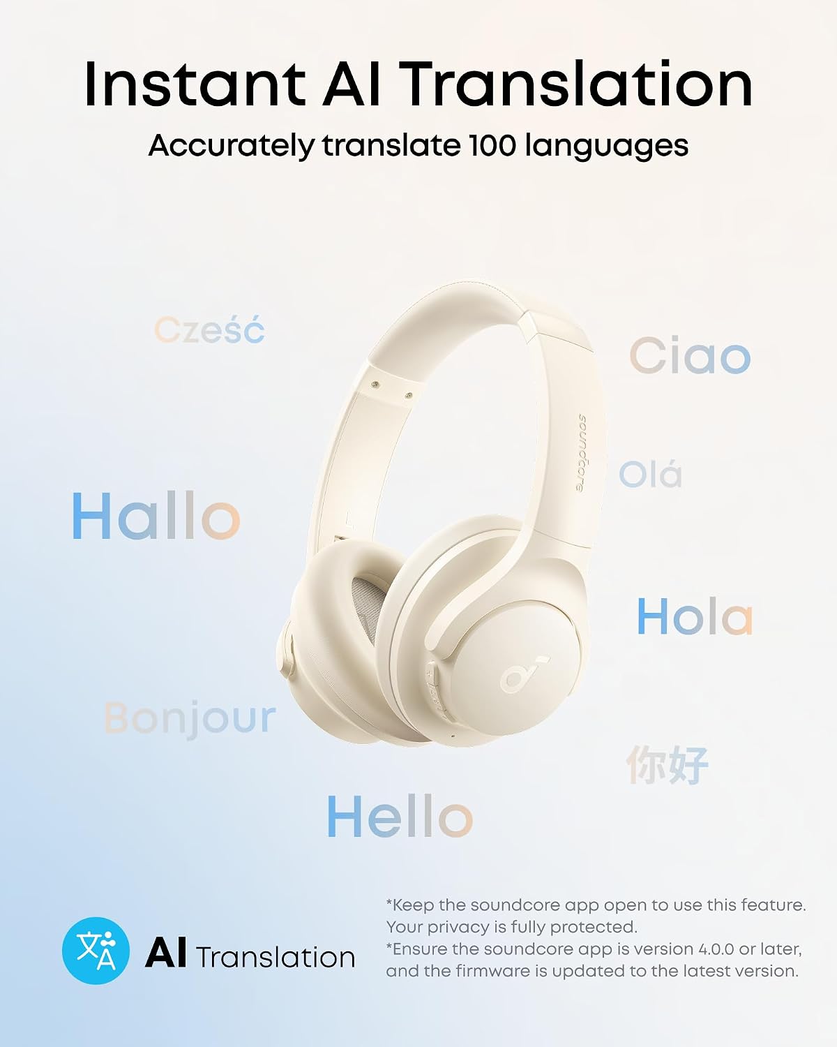 Thumbnail 4 de soundcore Q20i 40H ANC Wireless Headphones