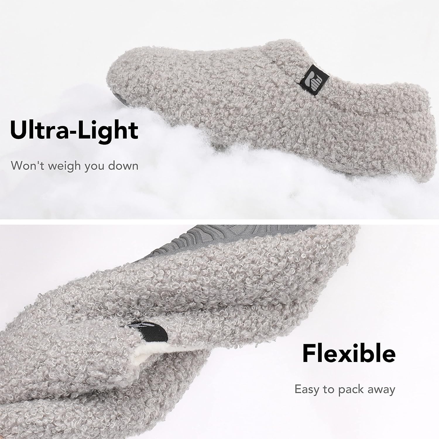 Detalle 2 de RockDove Teddy Fleece Indoor Slipper