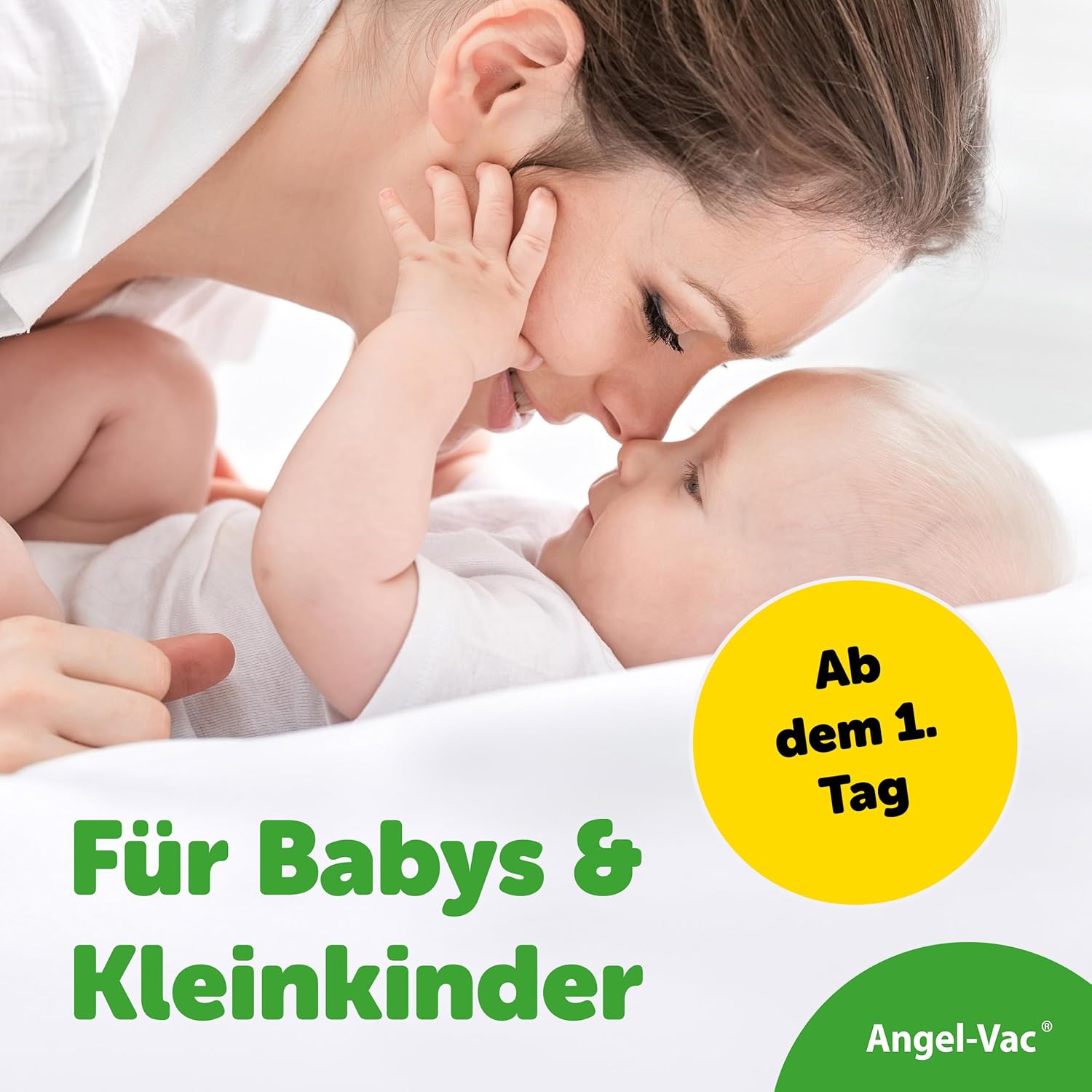 Thumbnail 4 de Angel-Vac® Nasensauger Baby für Standard-Staubsauger – sanfter Baby-Nasenreiniger ab 0 Jahren
