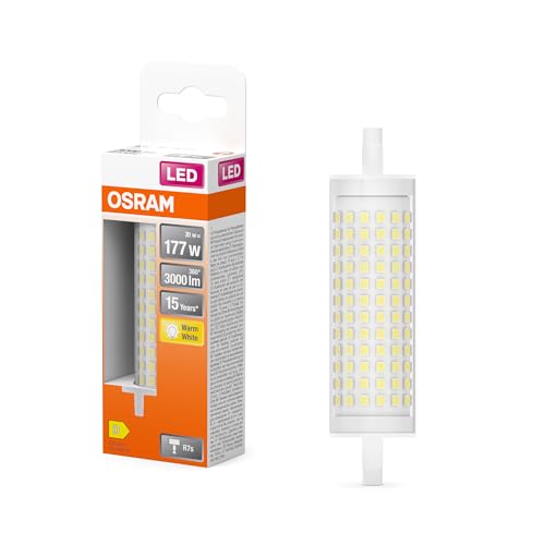 Detalle de OSRAM Lampada LED Linea con filamento – 20 W, attacco R7s, 3000 lm, 3000 K