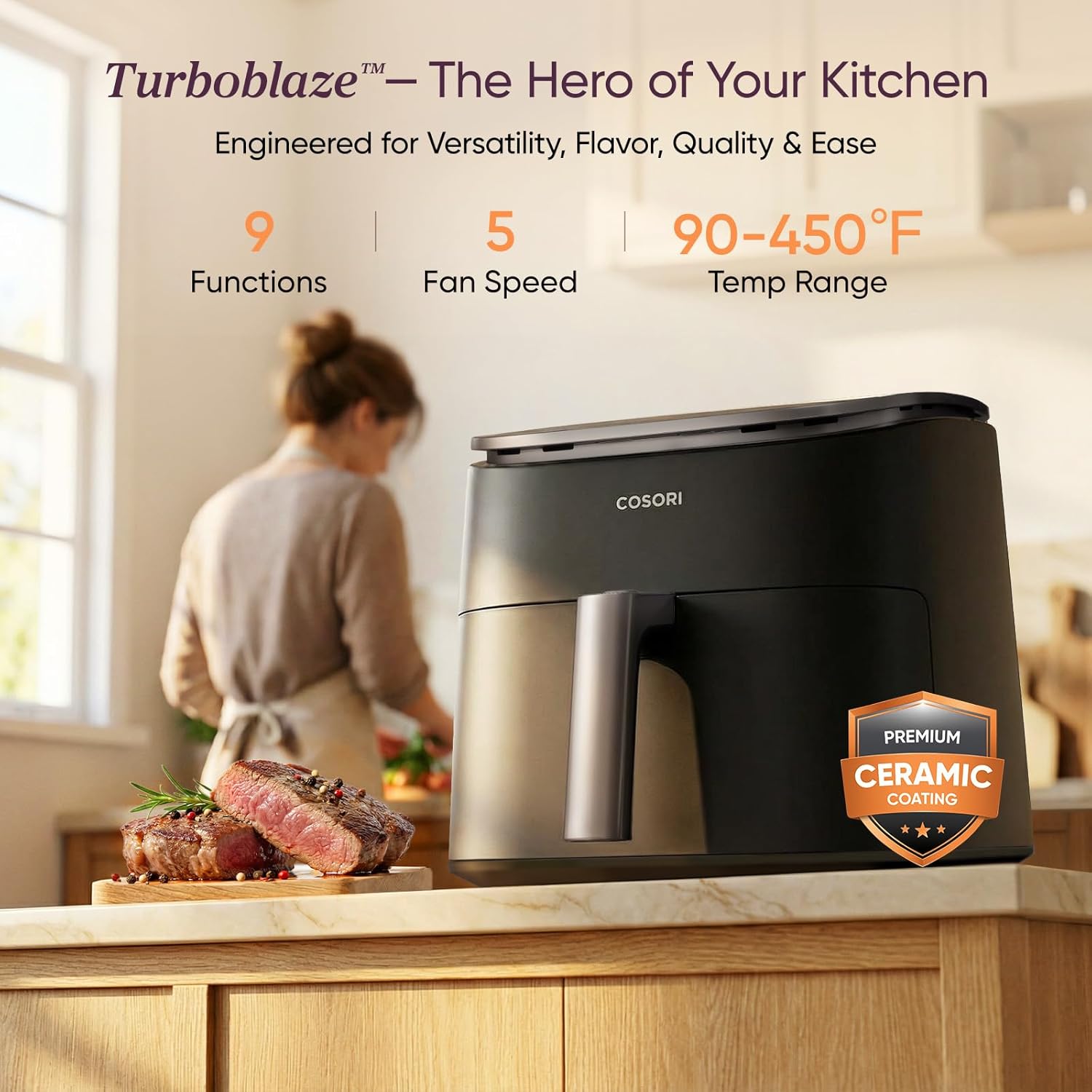 Thumbnail 1 de Cosori TurboBlaze 9-in-1 Air Fryer ⚡