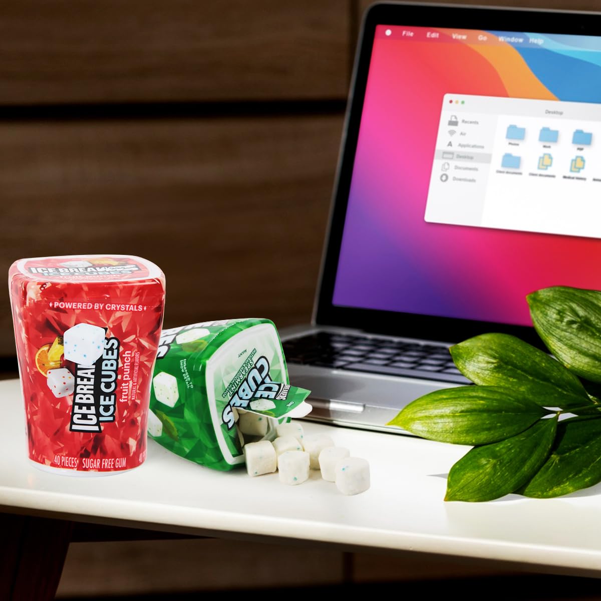 Detalle de IceCubes 6-Pack Sugar-Free Gum Variety Pack with Six Flavors