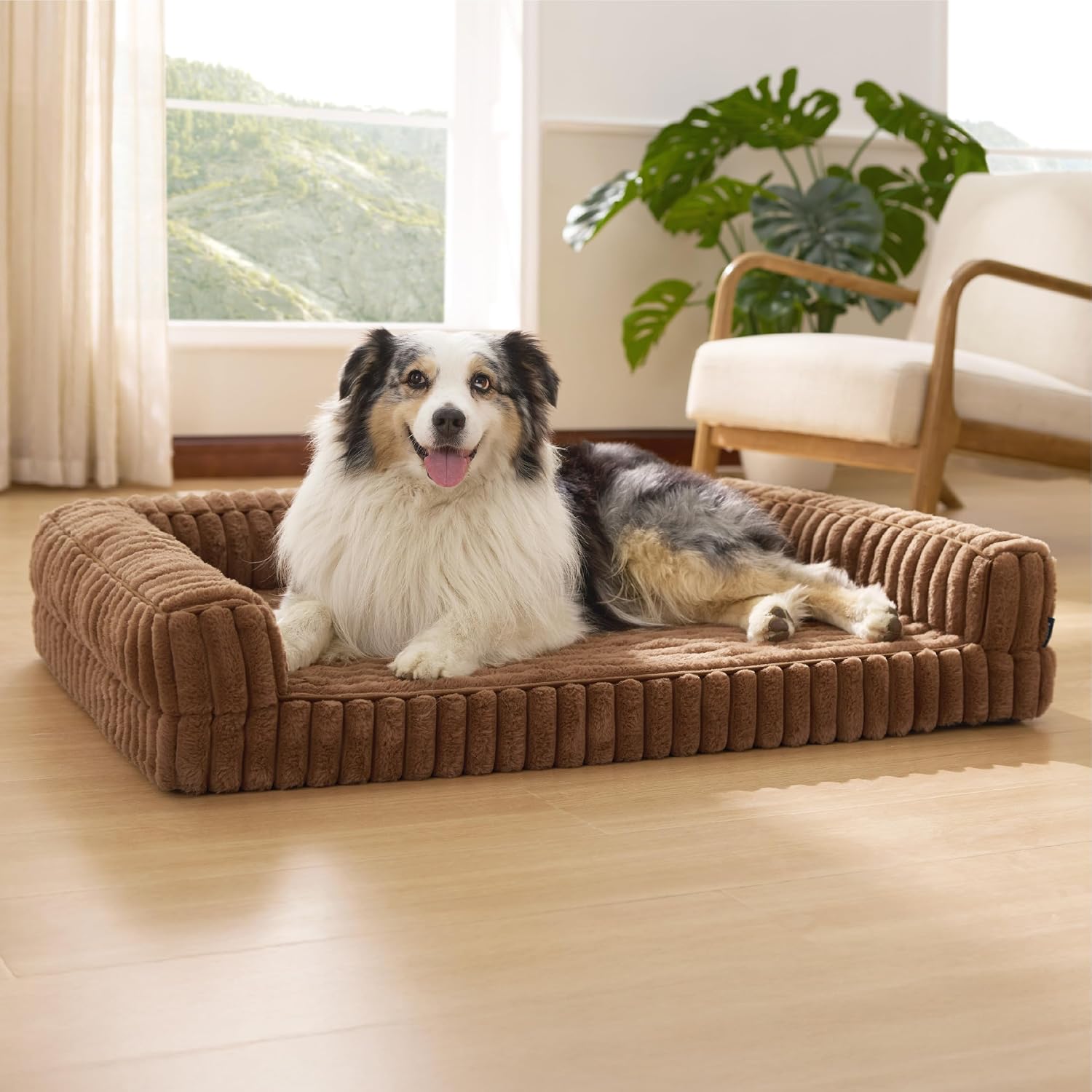 Detalle de Bedsure Orthopedic Dog Bed 106x76x18cm