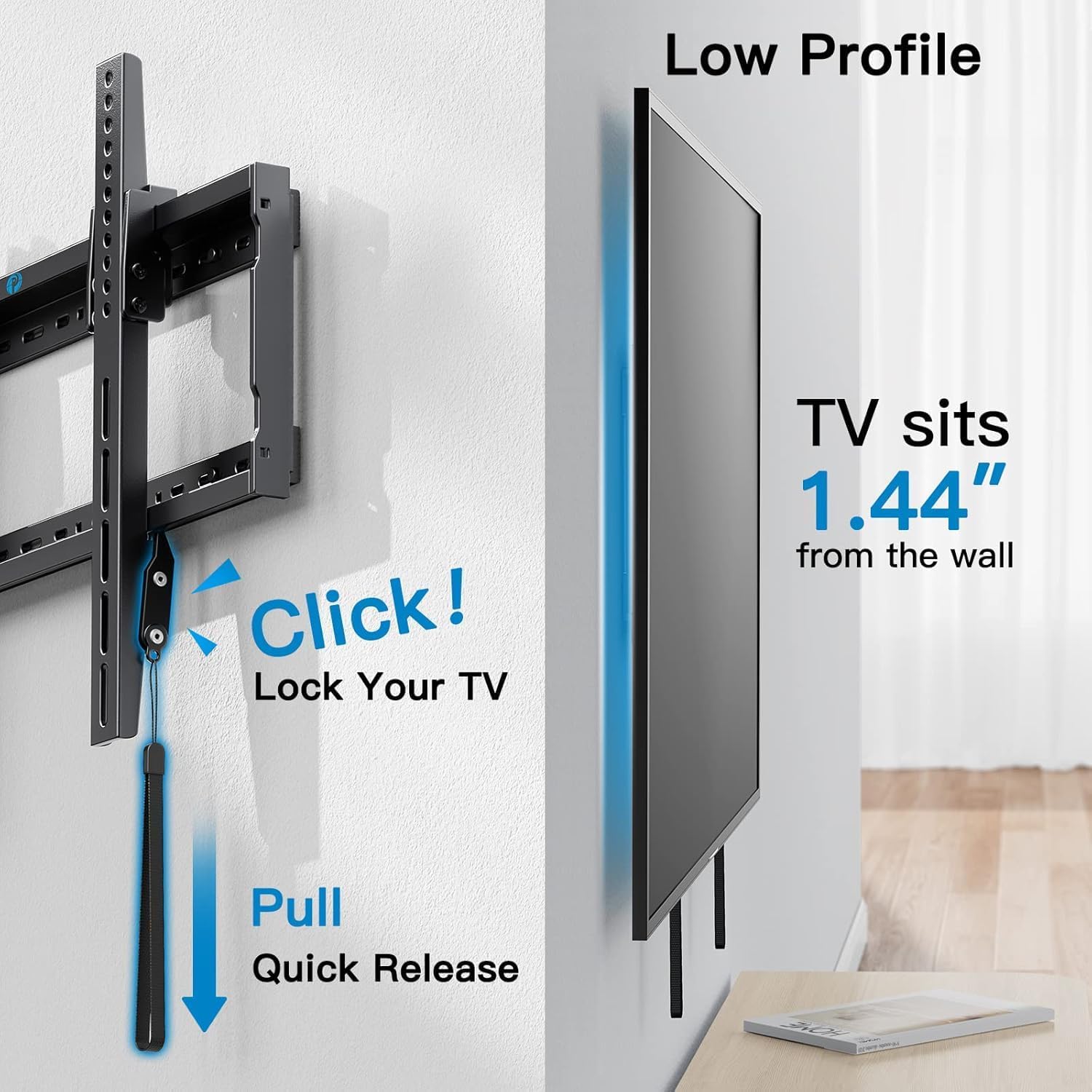 Thumbnail 5 de Pipishell Tilt TV Wall Mount for 37–85" TVs